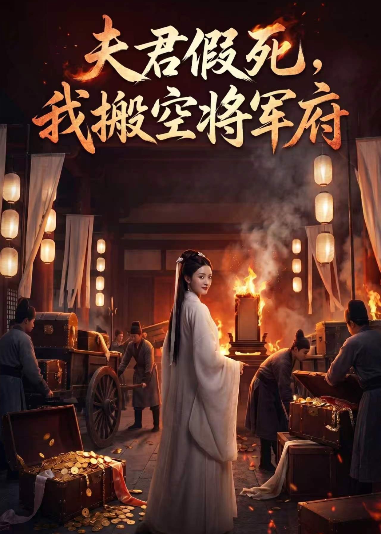 夫君假死，我搬空将军府