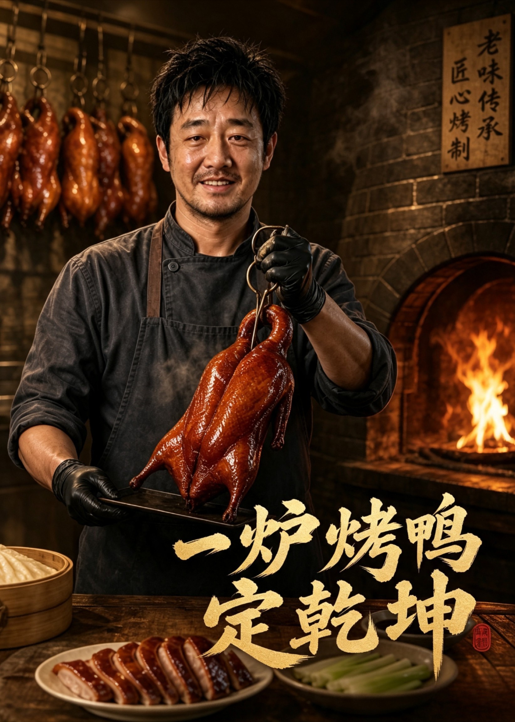 一炉烤鸭定乾坤