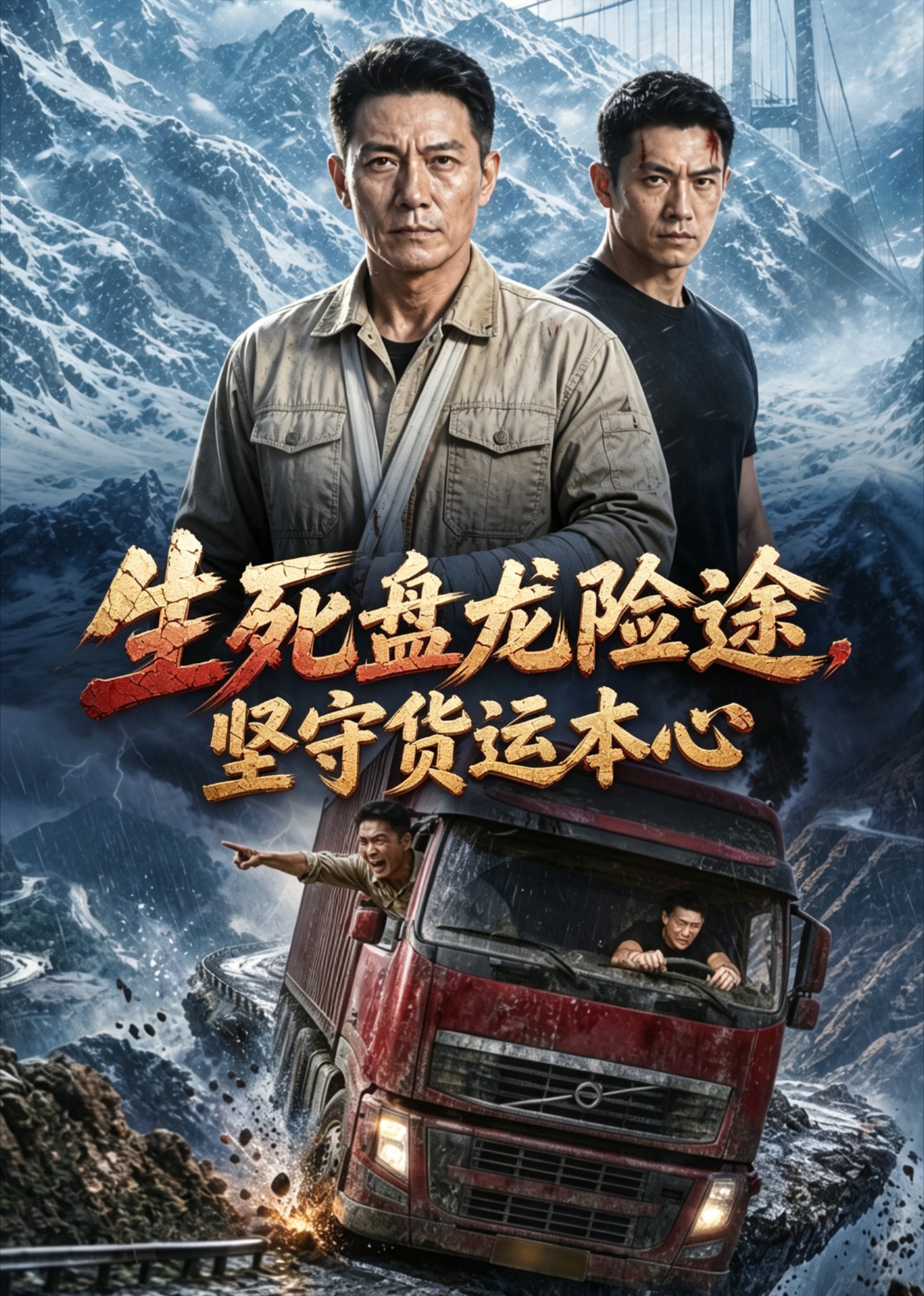 生死盘龙险途，坚守货运本心封面图