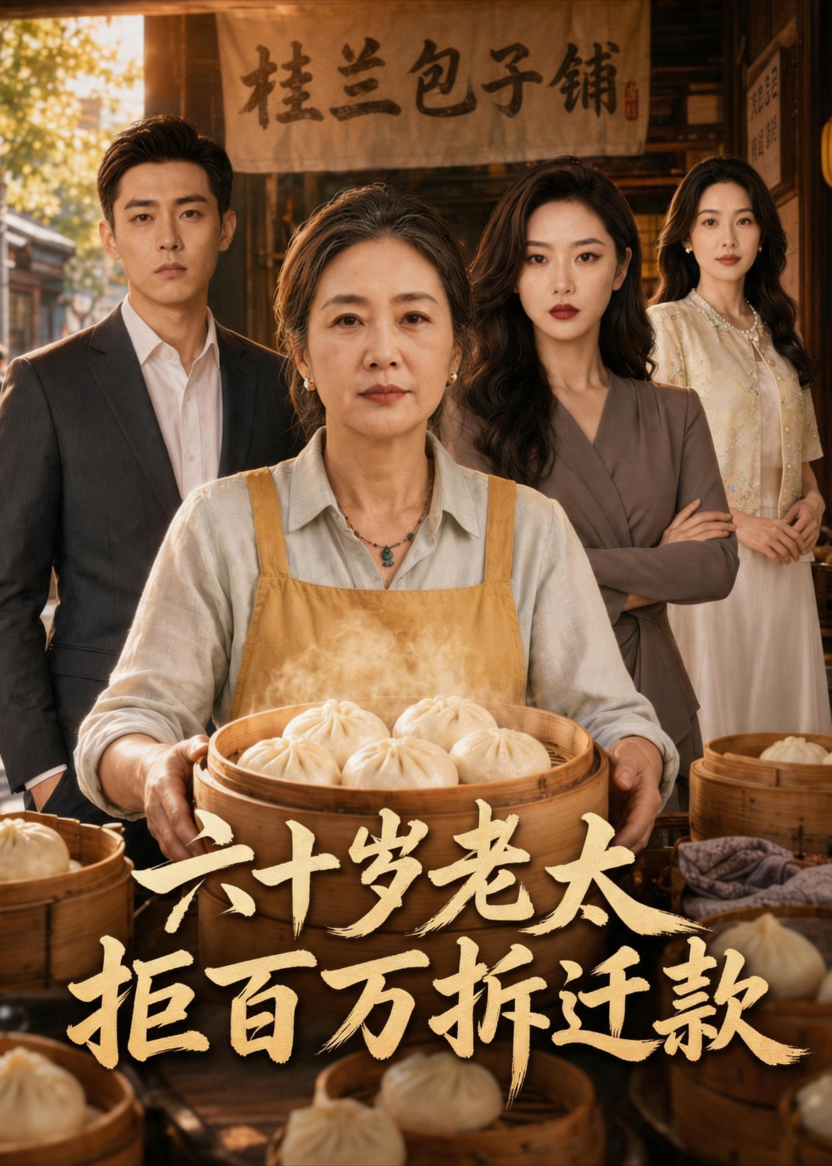 六十岁老太拒百万拆迁款