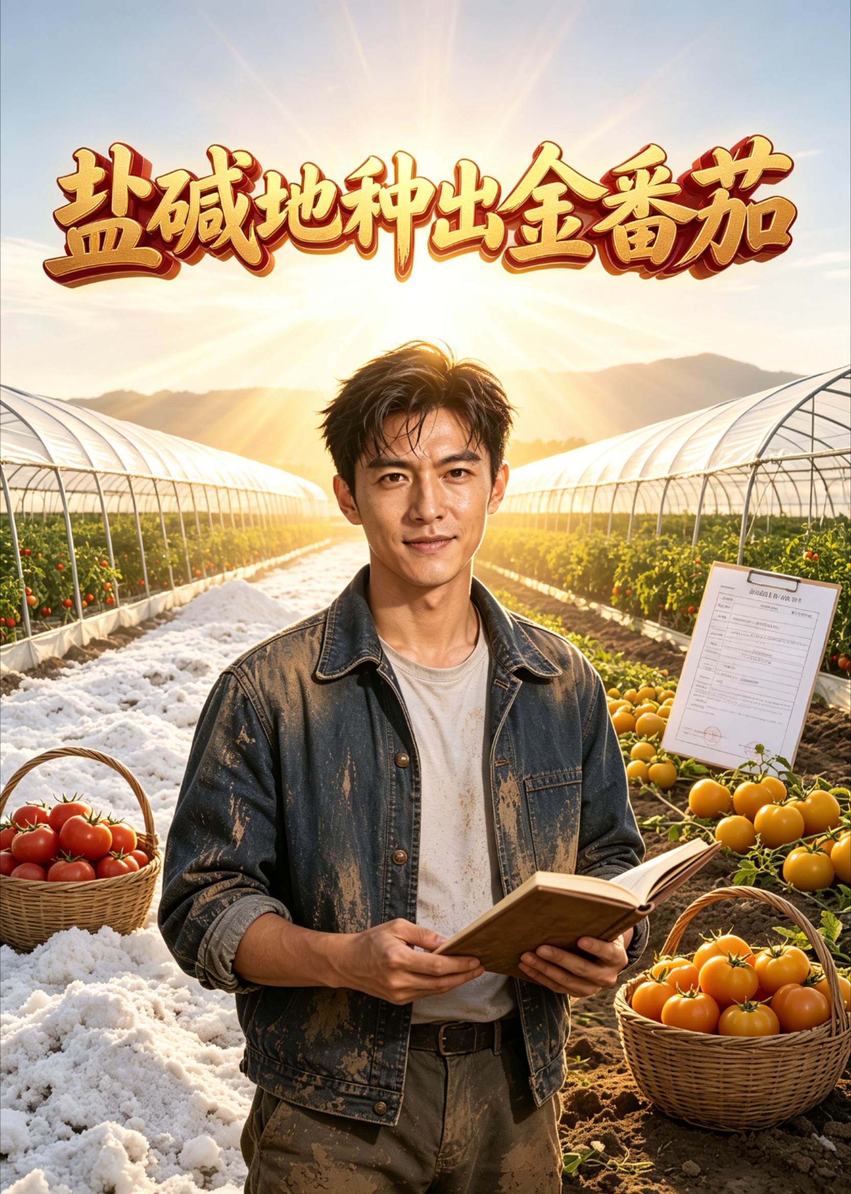 盐碱地种出金番茄封面图