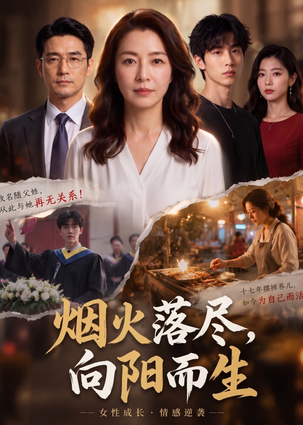 烟火落尽，向阳而生封面图