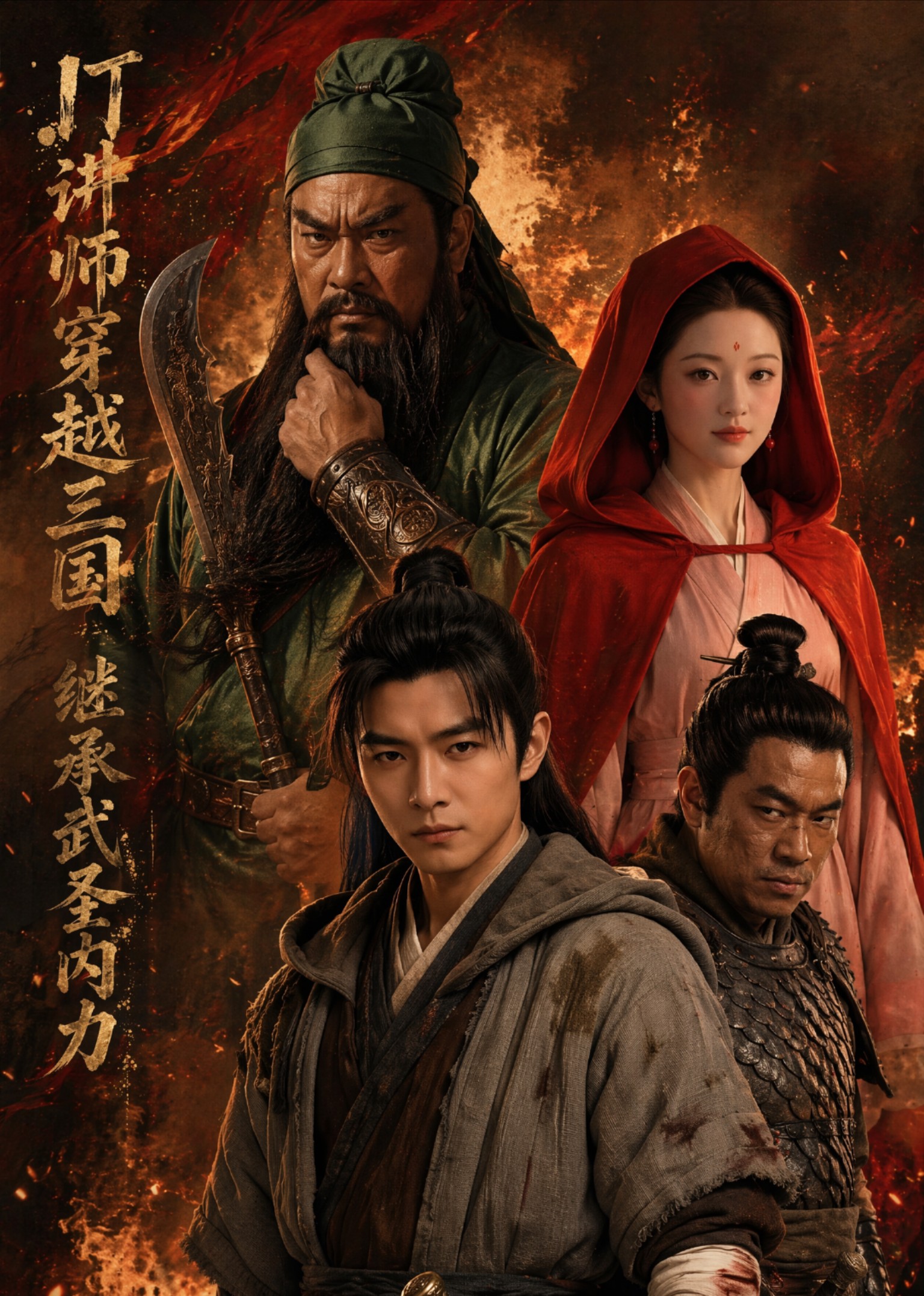IT讲师穿越三国，继承武圣内力封面图