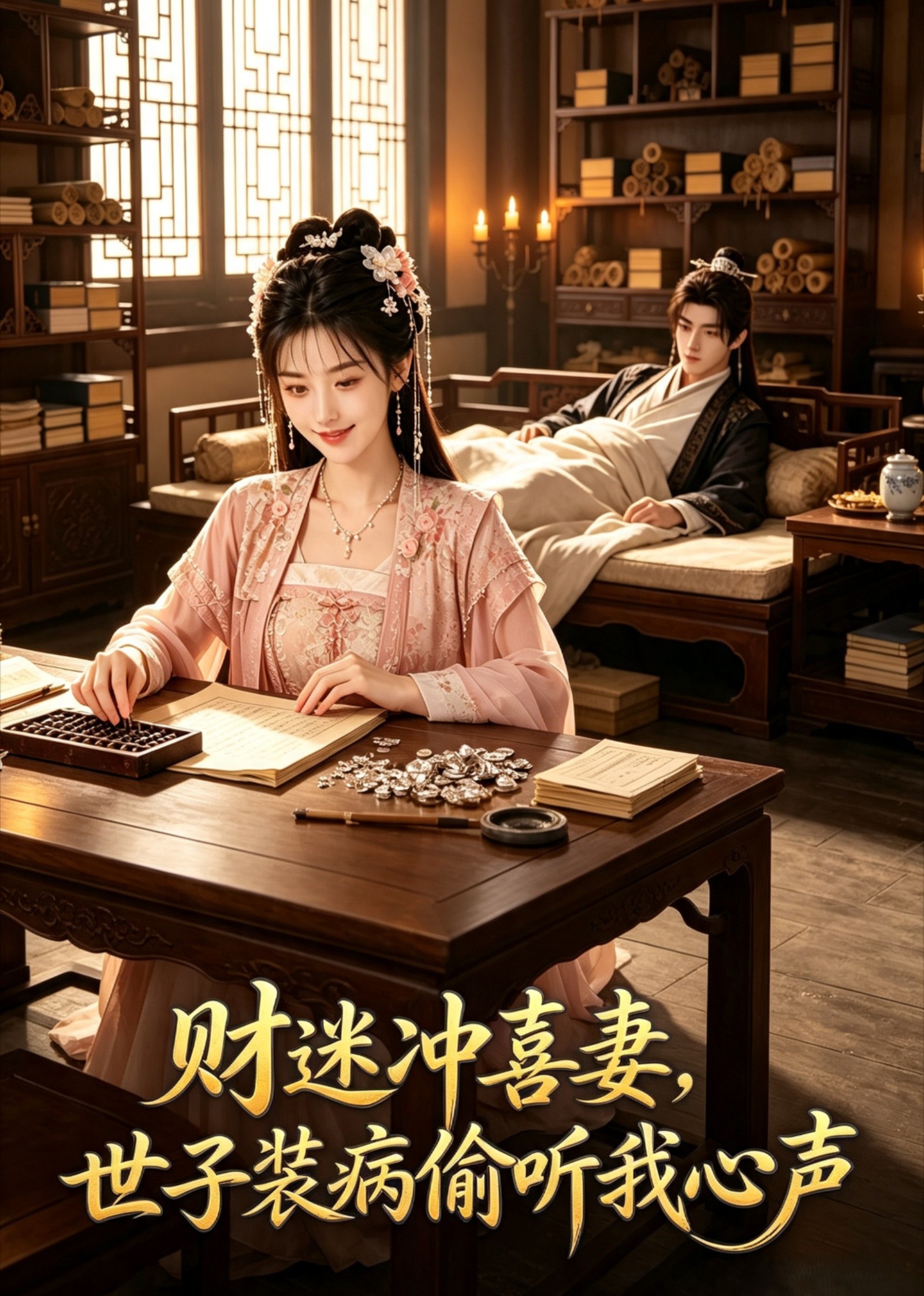 财迷冲喜妻，世子装病偷听我心声