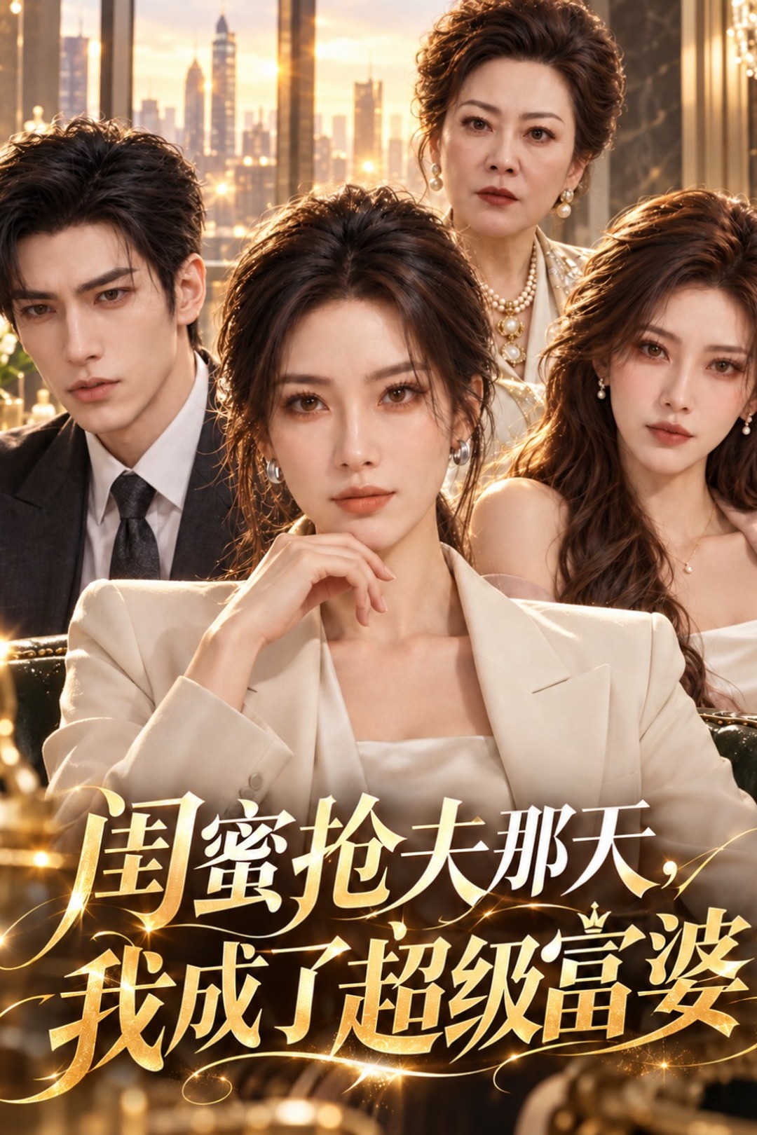 闺蜜抢夫那天，我成了超级富婆封面图