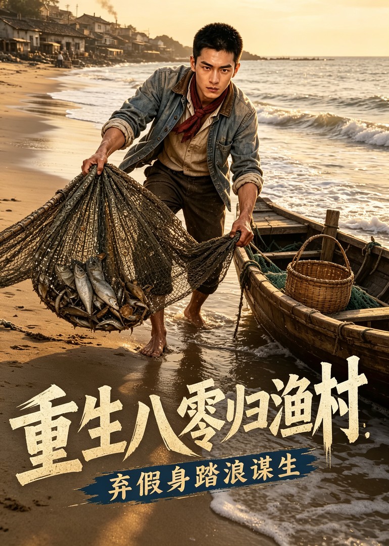 重生八零归渔村，弃假身踏浪谋生封面图