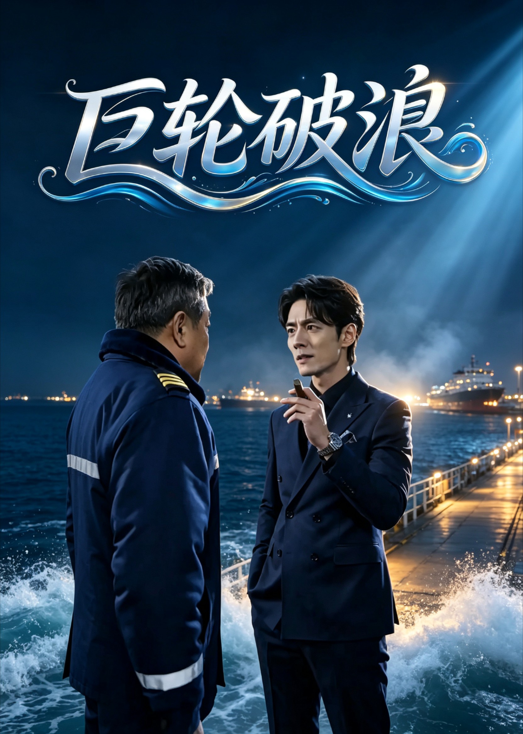 巨轮破浪