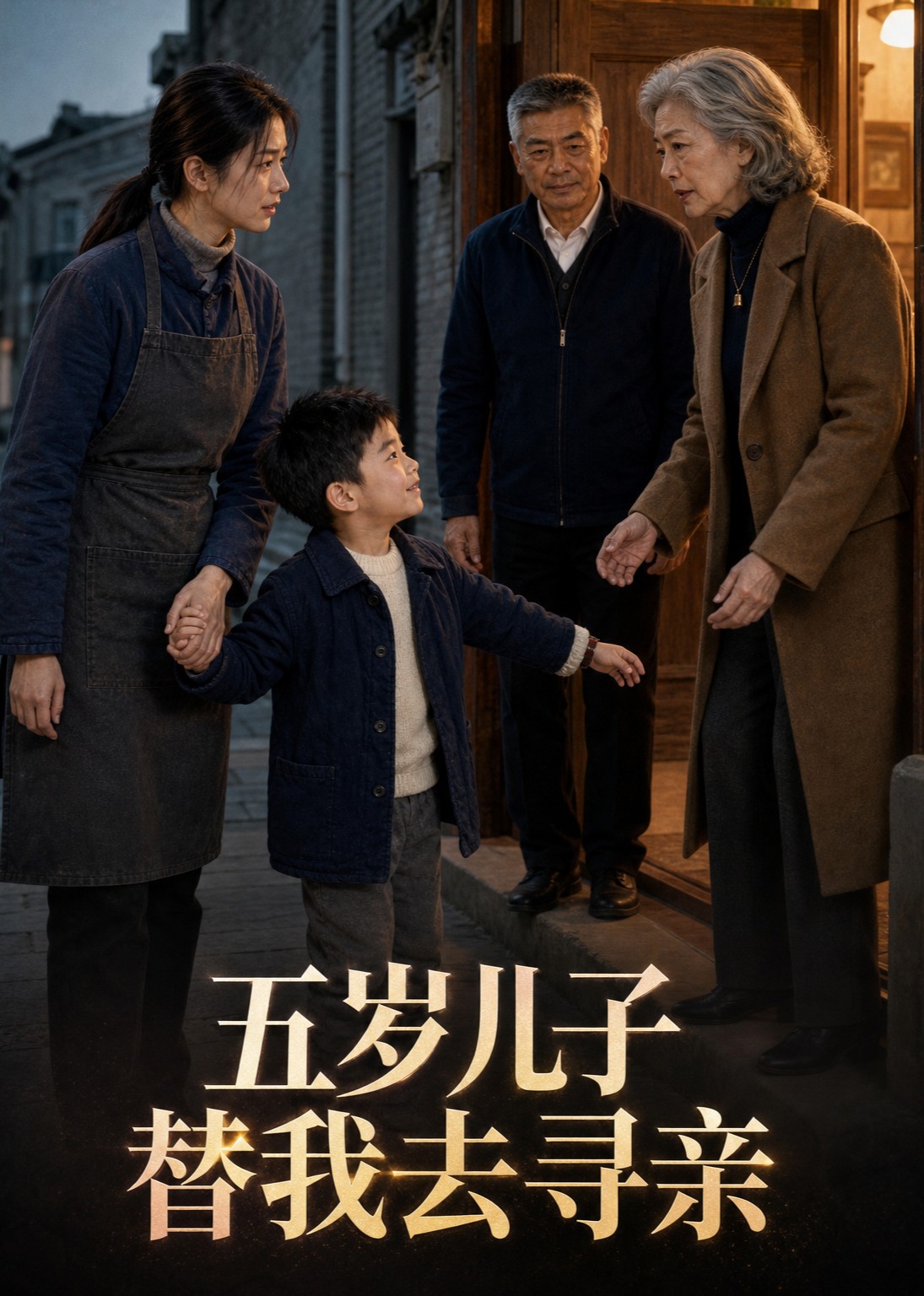 五岁儿子替我去寻亲封面图