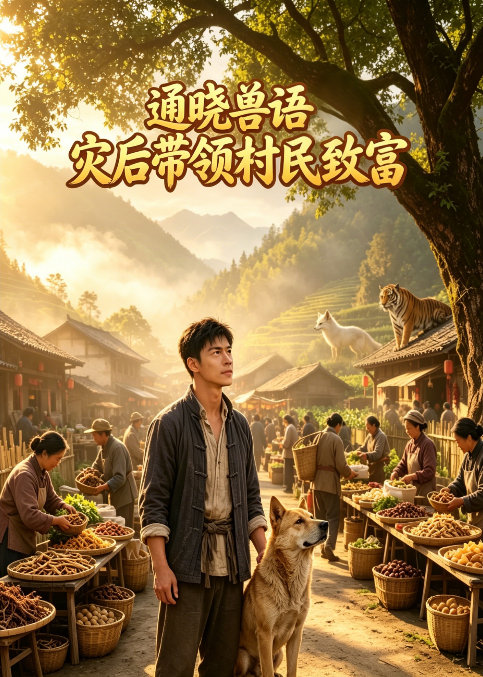 通晓兽语灾后带领村民致富