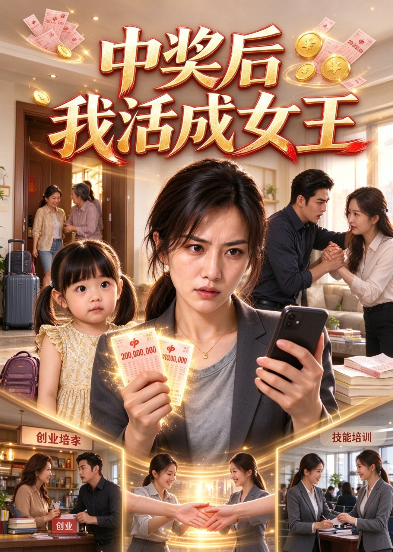 中奖后我活成女王封面图
