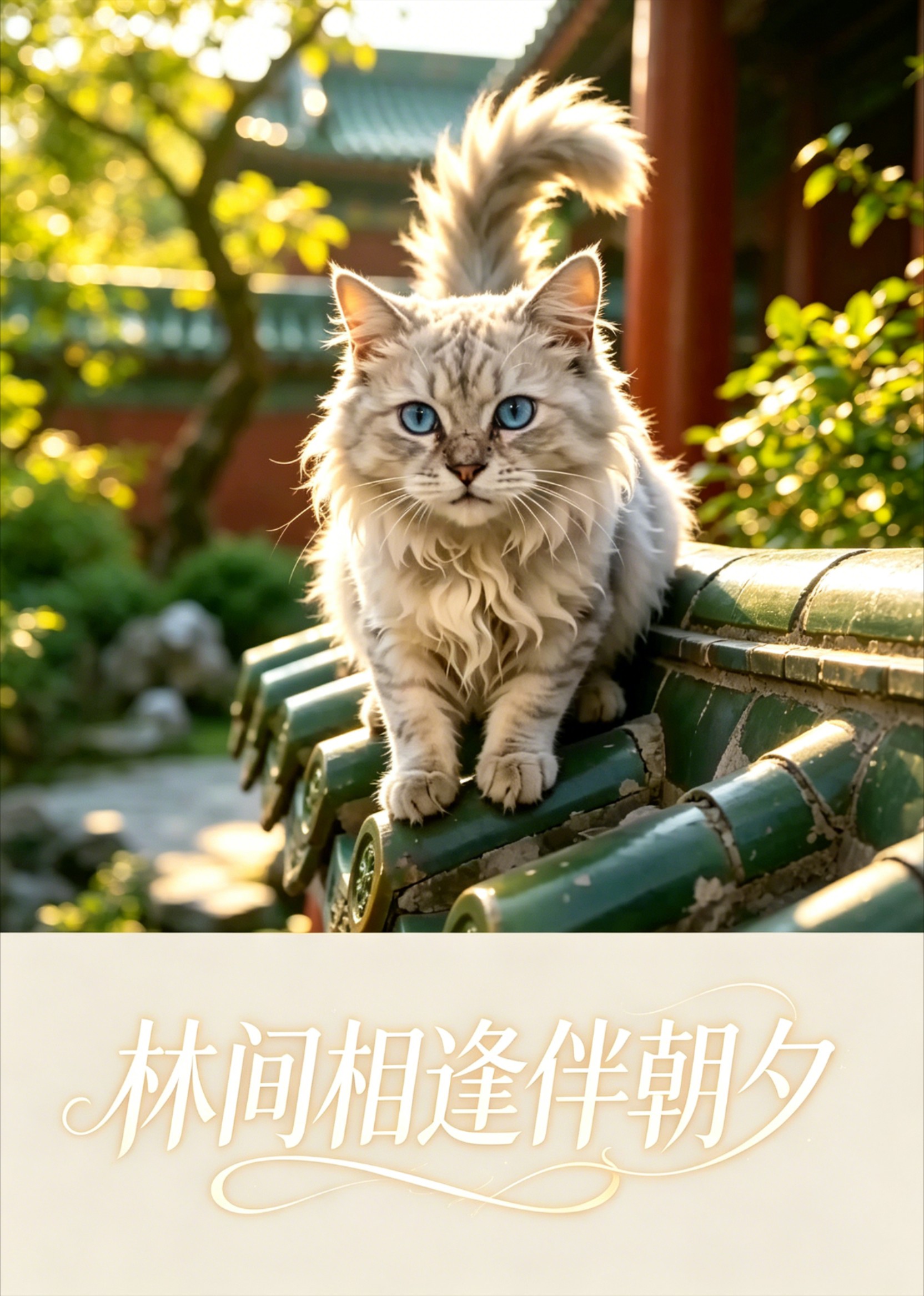 林间相逢伴朝夕