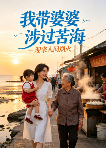 我带婆婆涉过苦海迎来人间烟火封面图