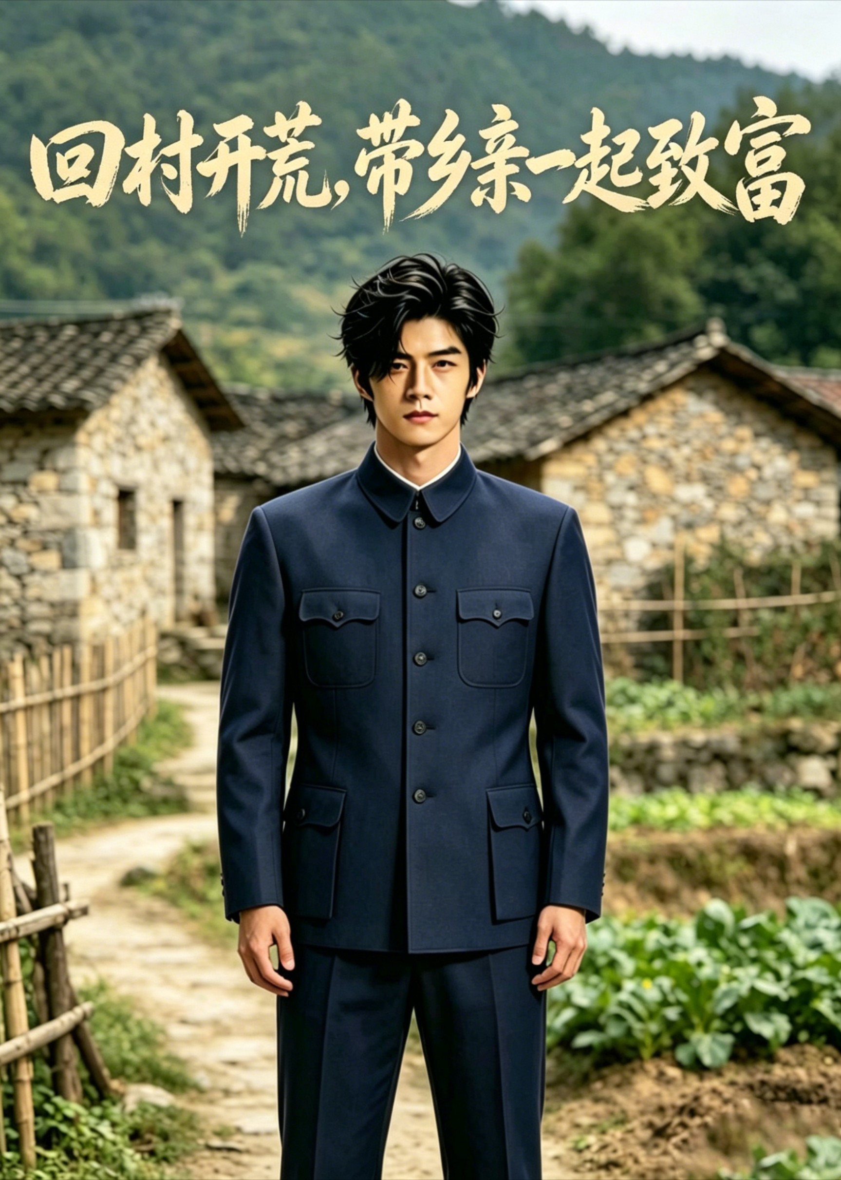 回村开荒，带乡亲一起致富
