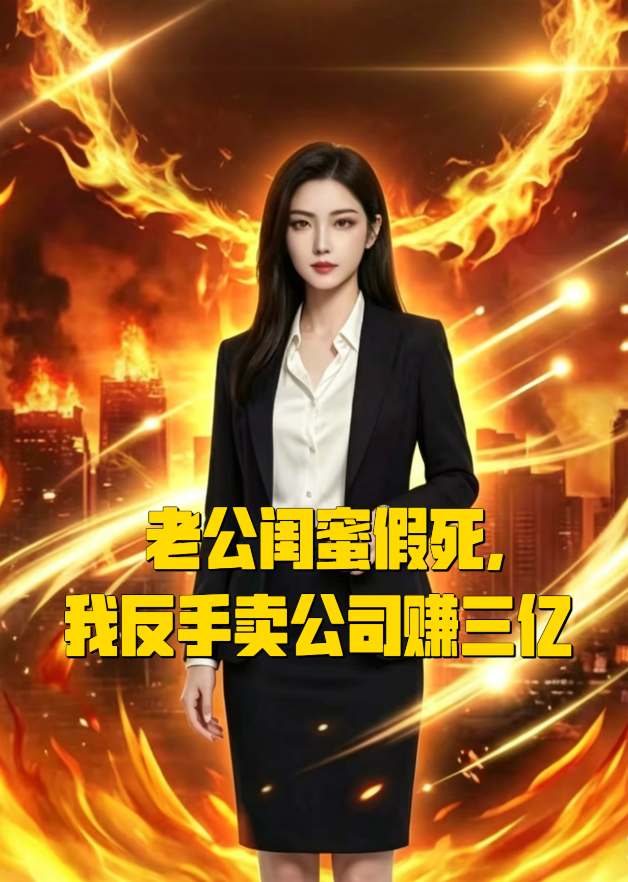 老公闺蜜假死，我反手卖公司赚三亿封面图