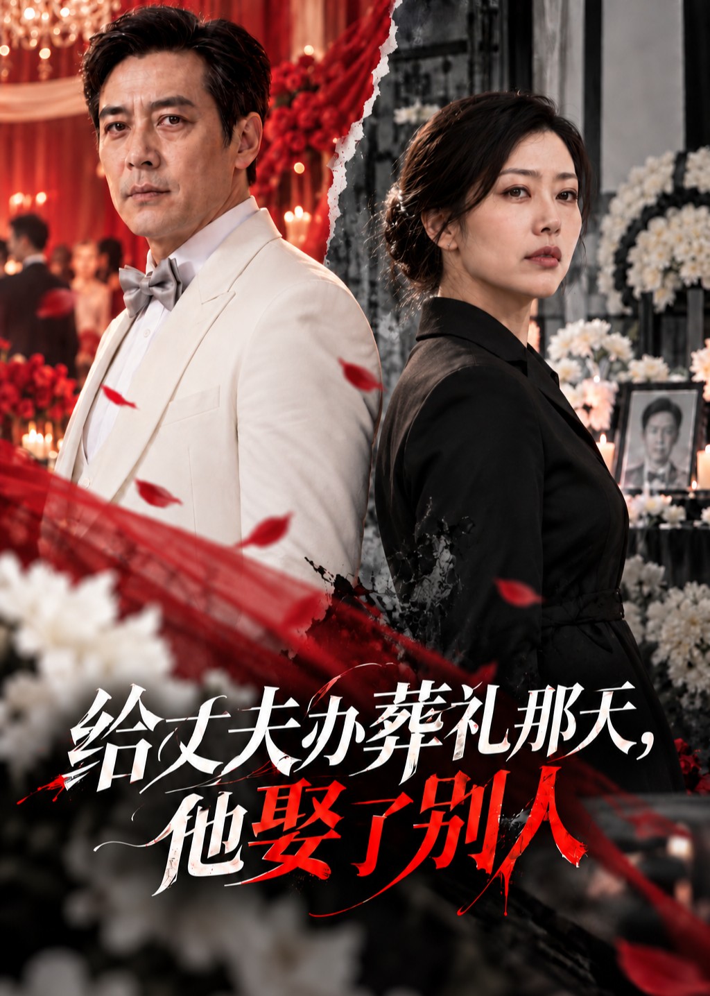 给丈夫办葬礼那天，他娶了别人