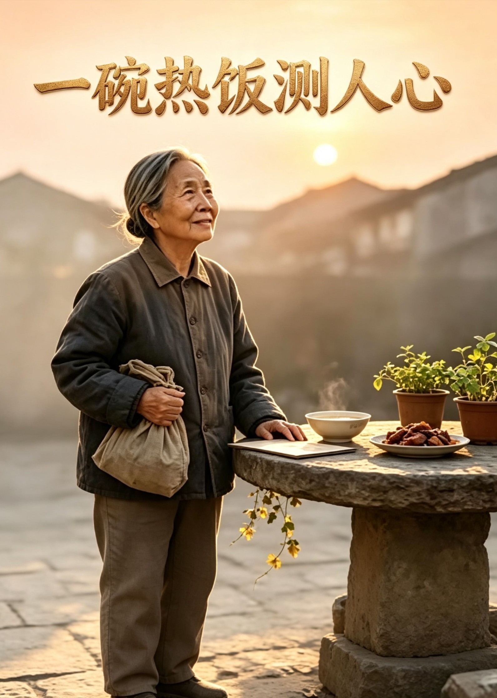 一碗热饭测人心