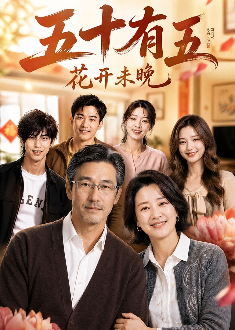 五十有五，花开未晚