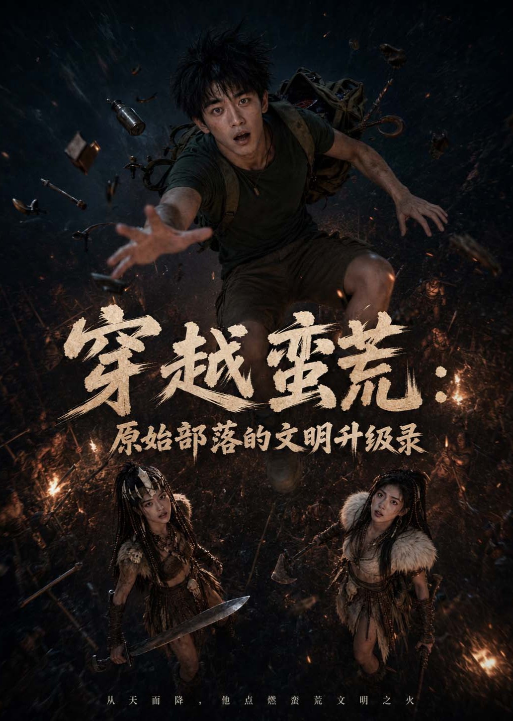穿越蛮荒：原始部落的文明升级录封面图