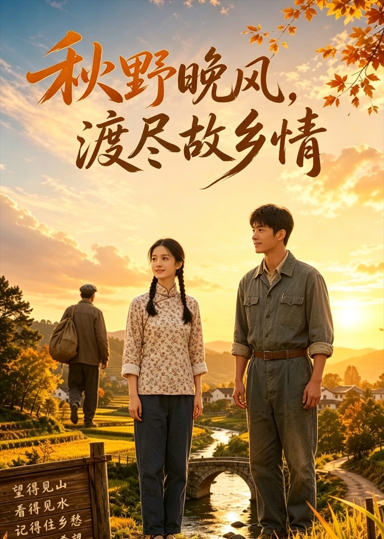 秋野晚风，渡尽故乡情封面图