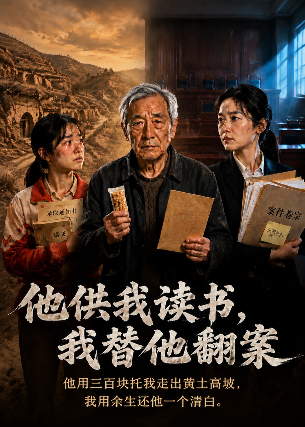他供我读书，我替他翻案封面图