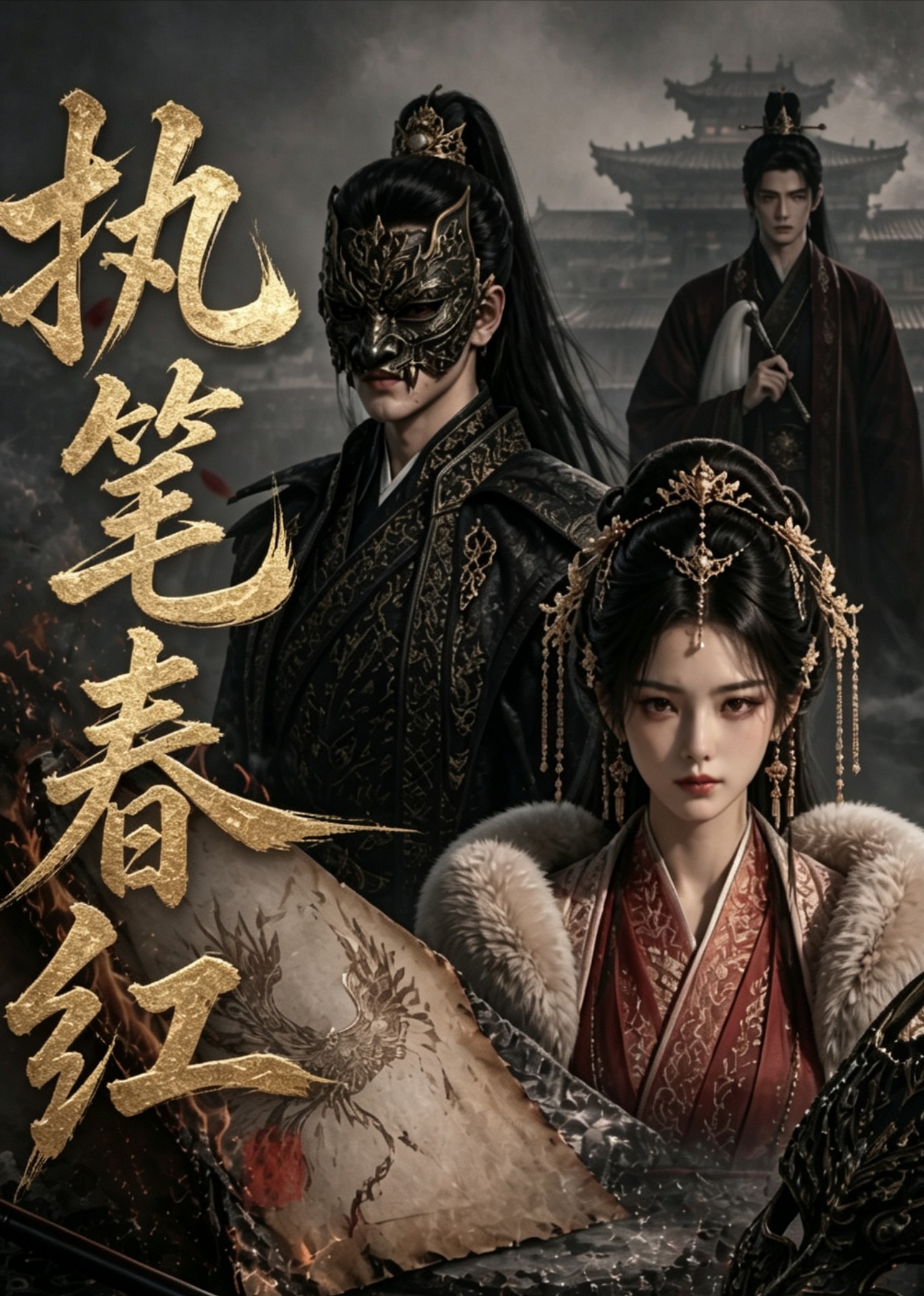 执笔春红封面图