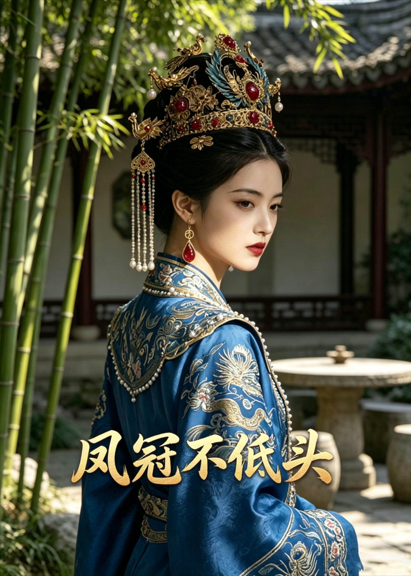 凤冠不低头