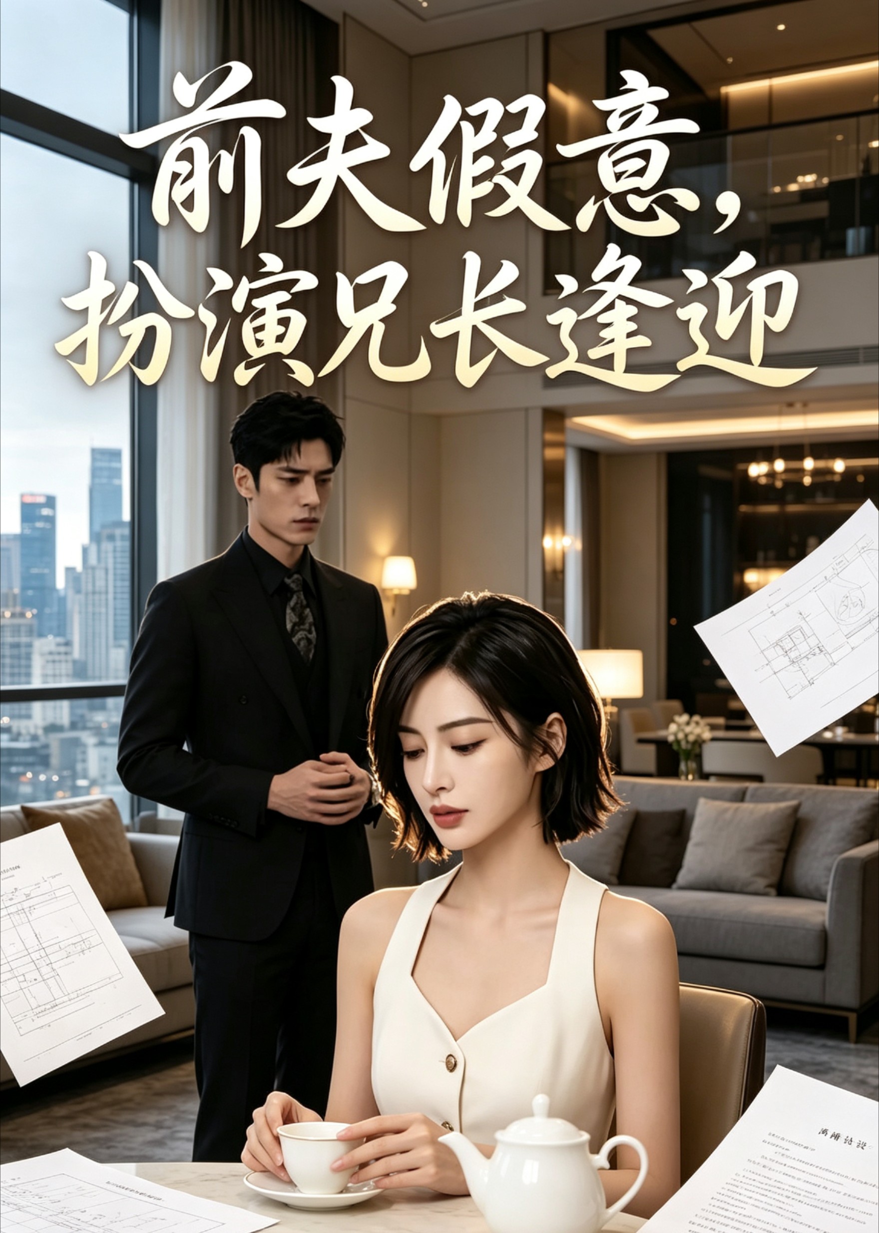 前夫假意，扮演兄长逢迎
