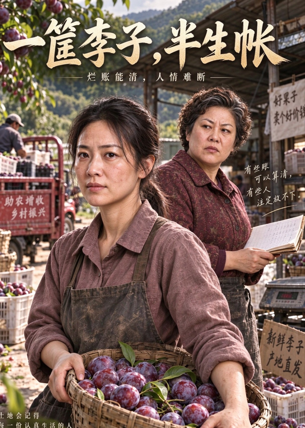 一筐李子，半生帐封面图