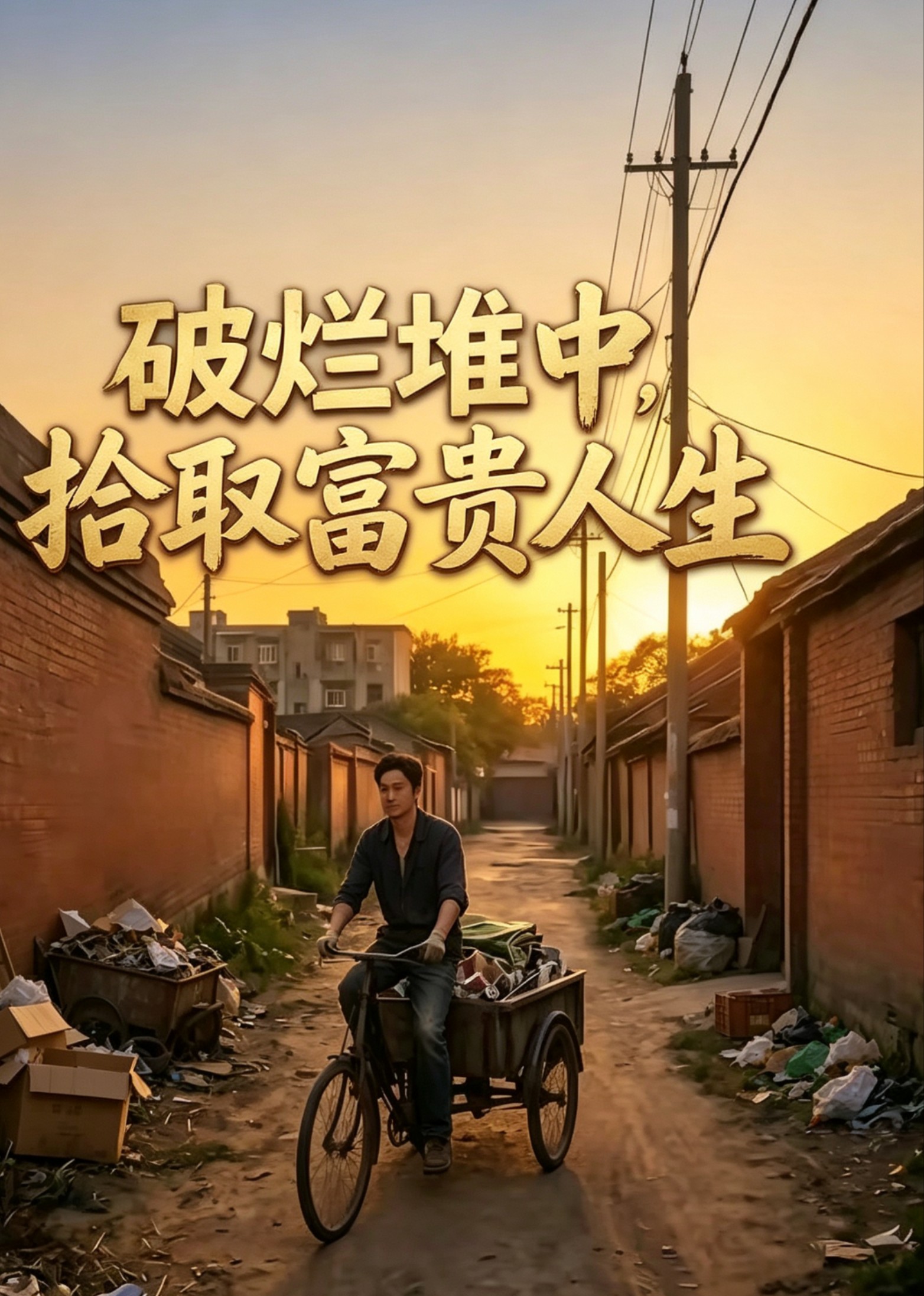 破烂堆中，拾取富贵人生