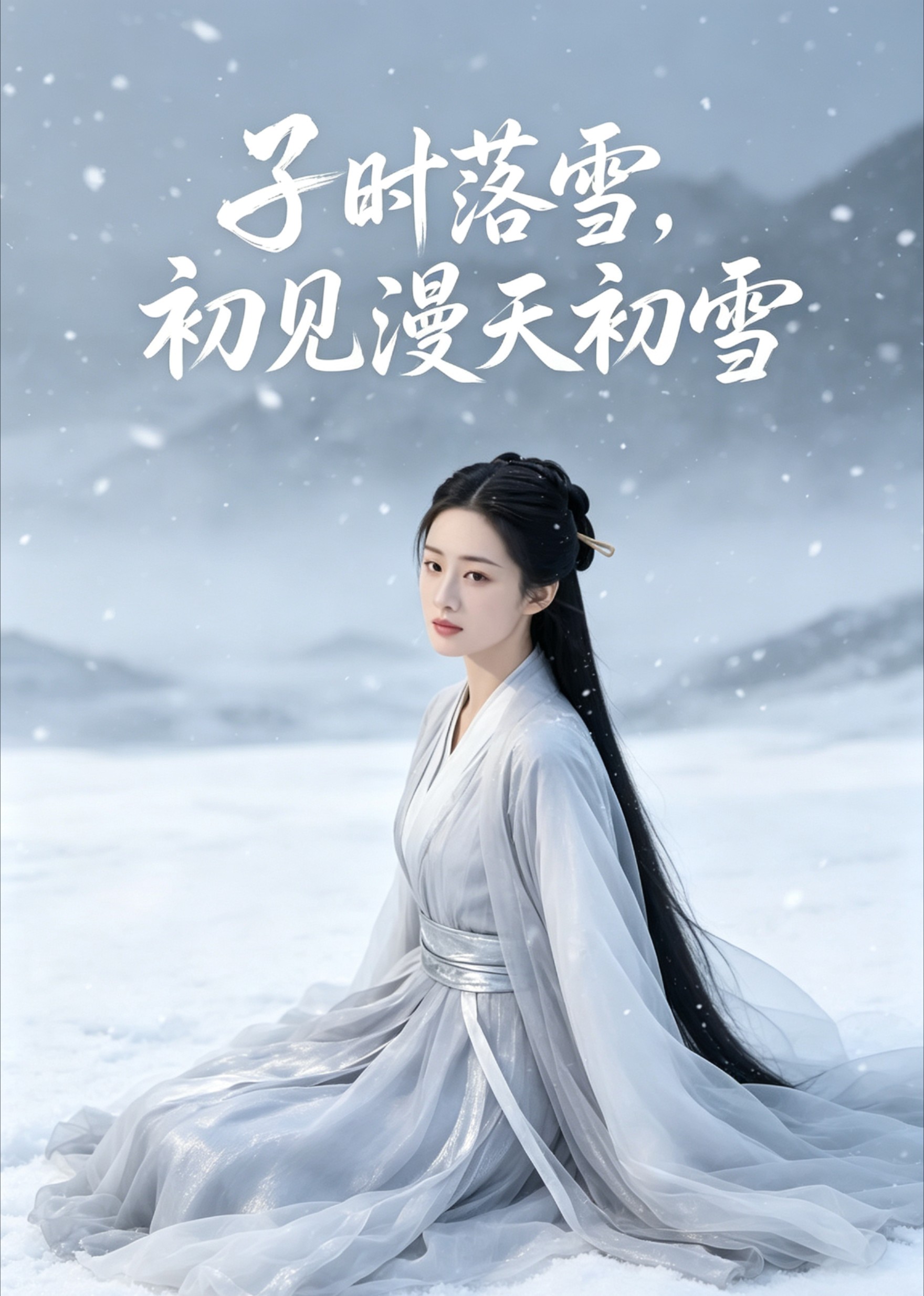 子时落雪，初见漫天初雪