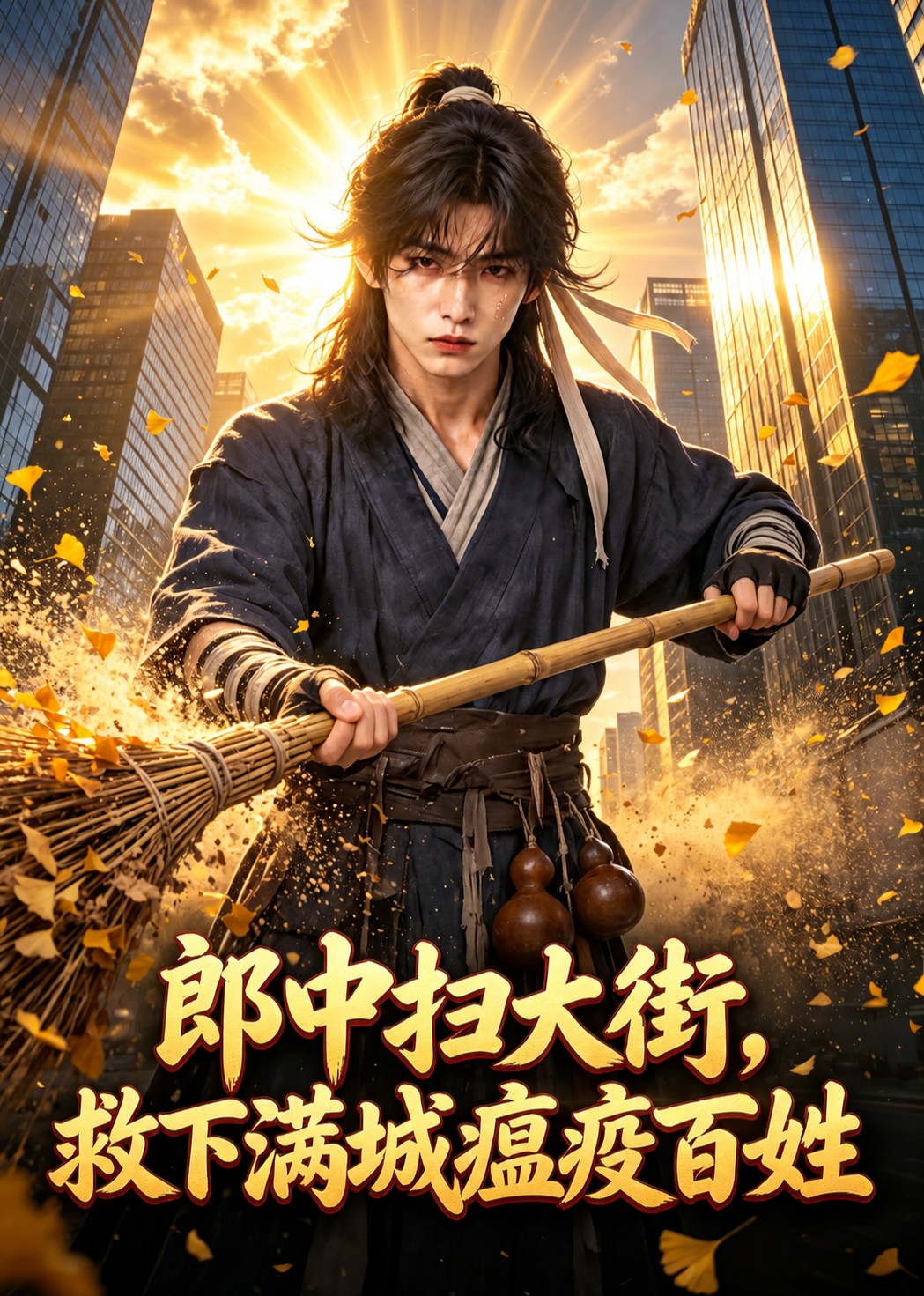 郎中扫大街，救下满城瘟疫百姓封面图