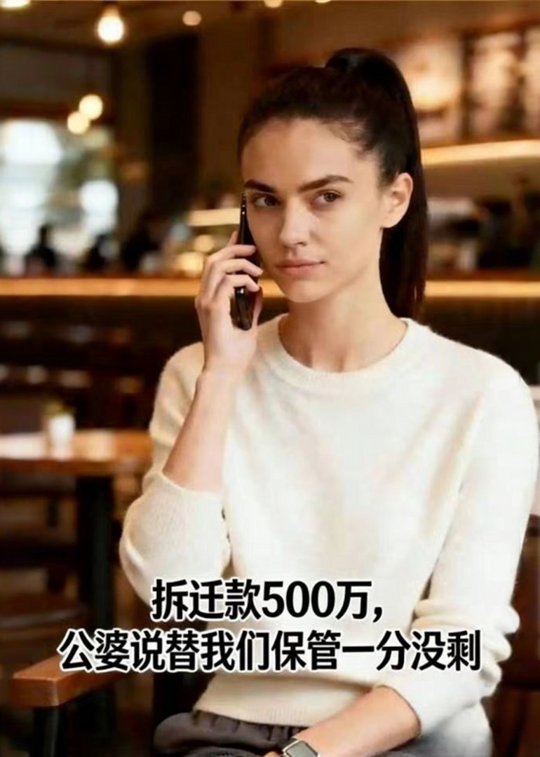 拆迁款500万，公婆说替我们保管一分没剩