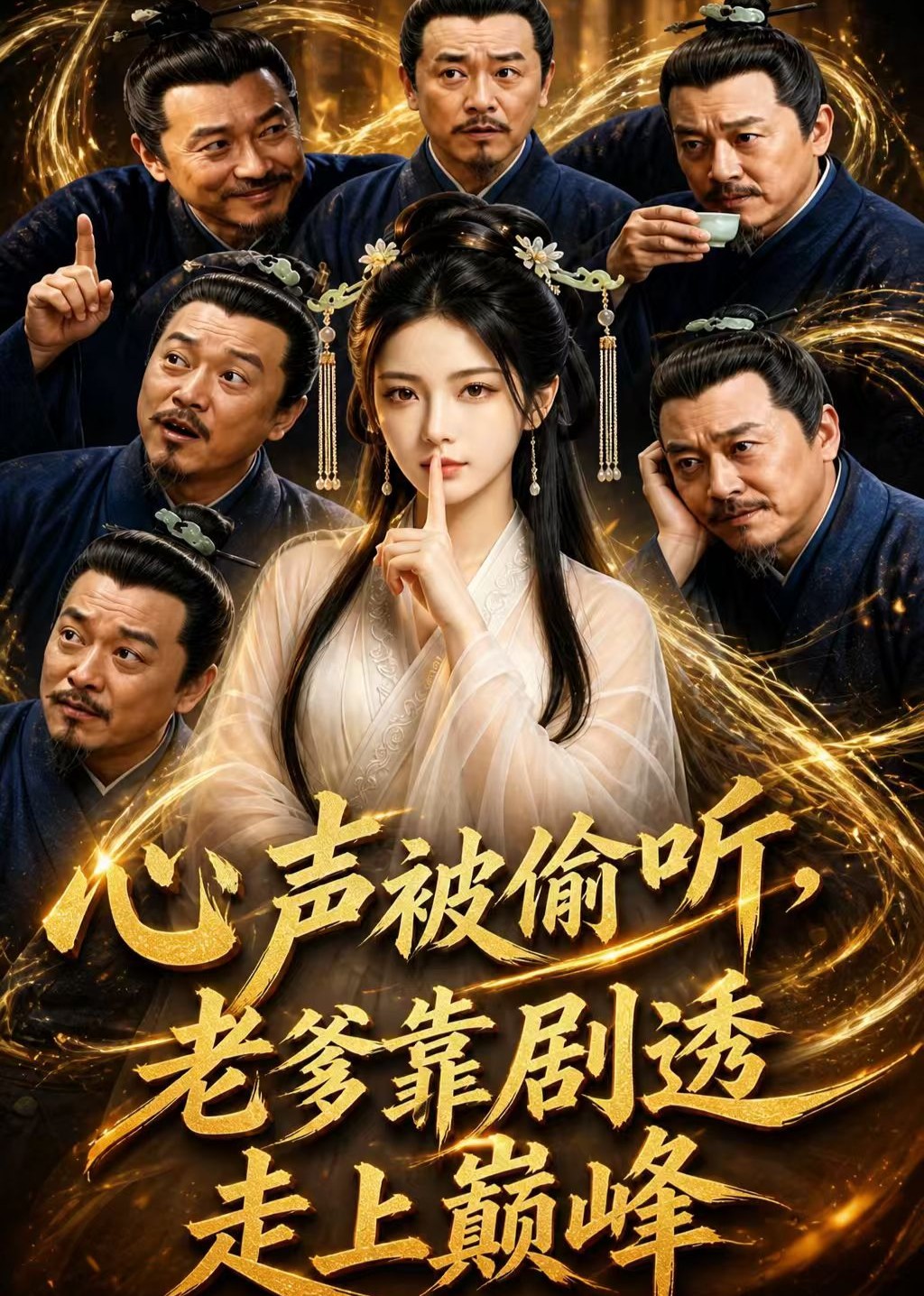 心声被偷听，老爹靠剧透走上巅峰封面图