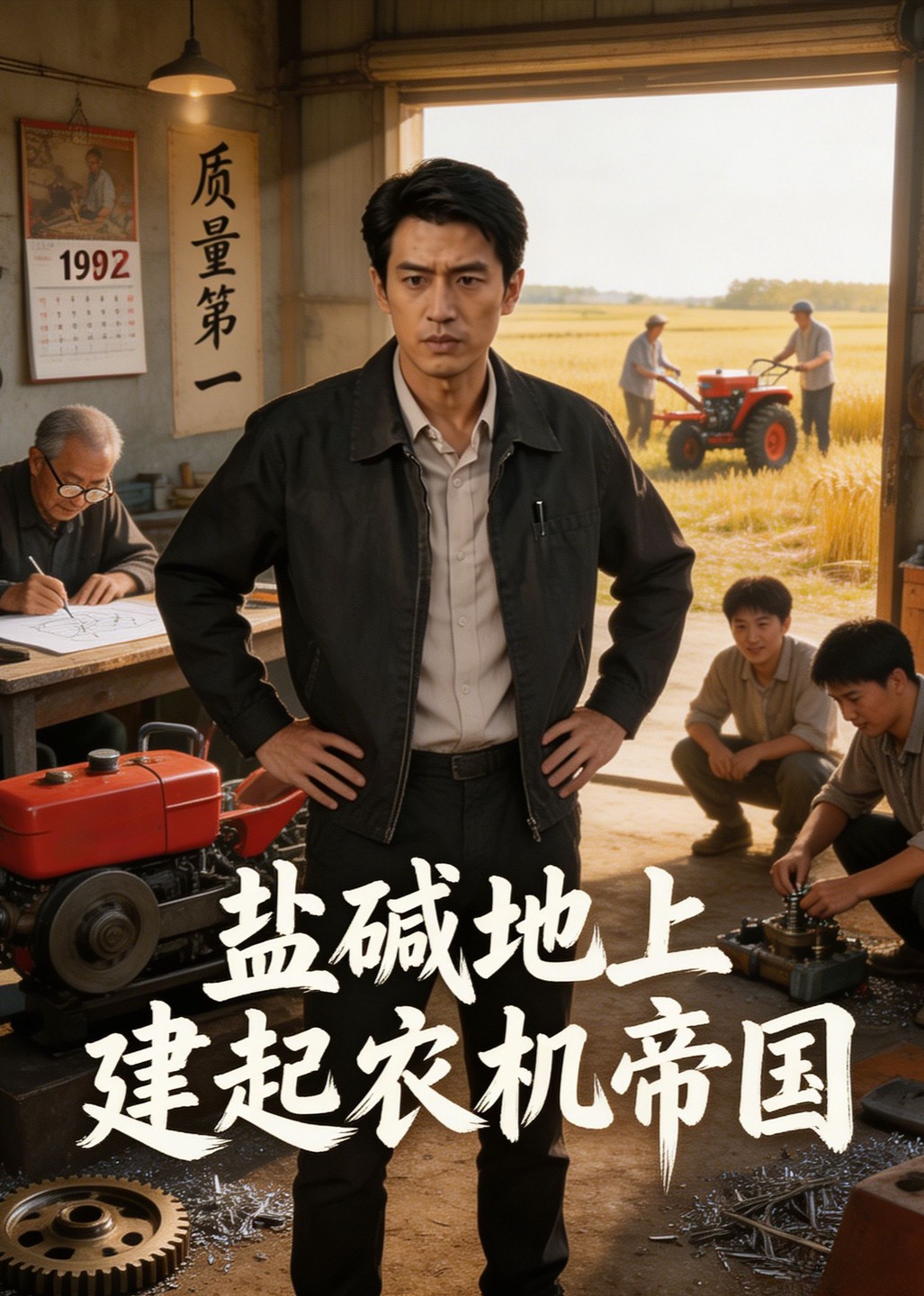 盐碱地上建起农机帝国