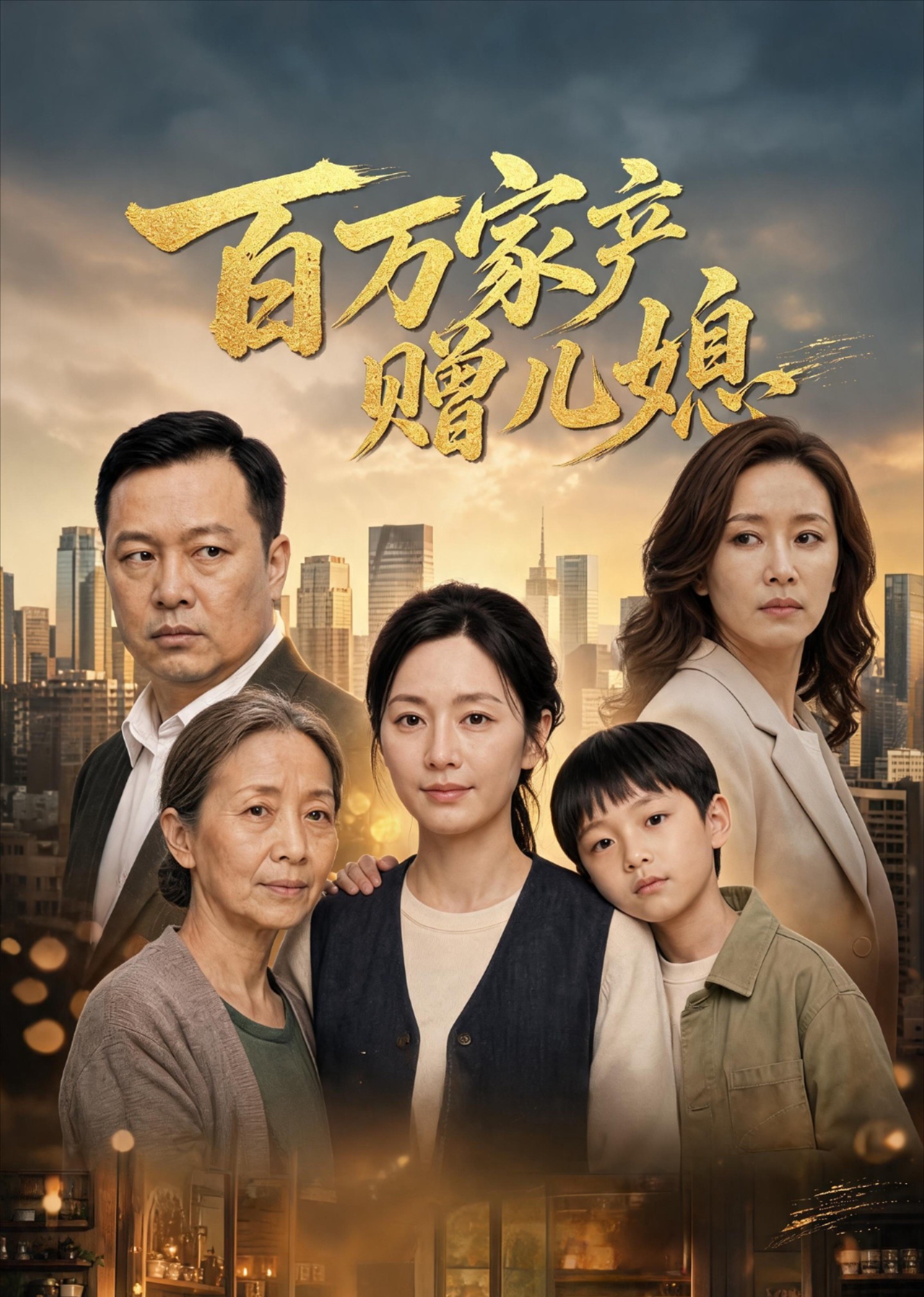 百万家产赠儿媳