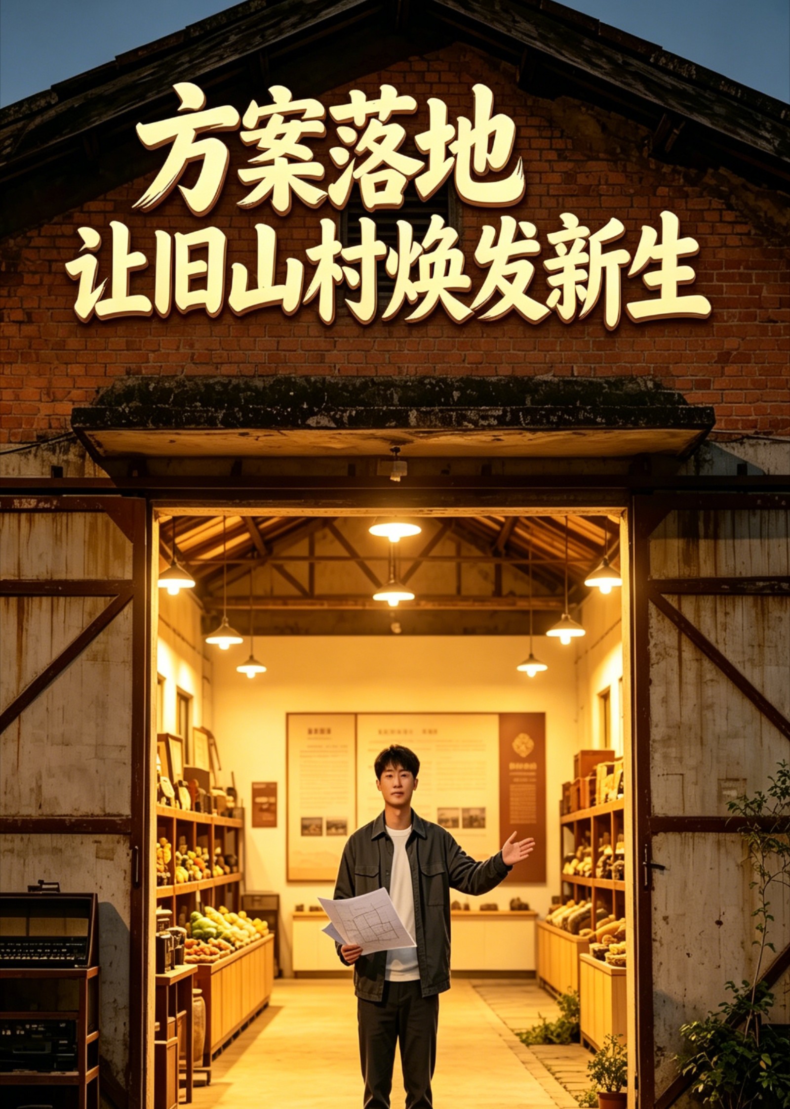 方案落地，让旧山村焕发新生