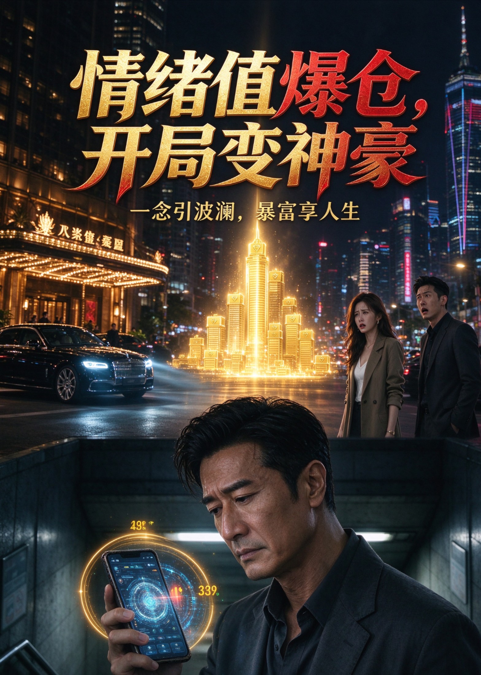 情绪值爆仓，开局变神豪封面图