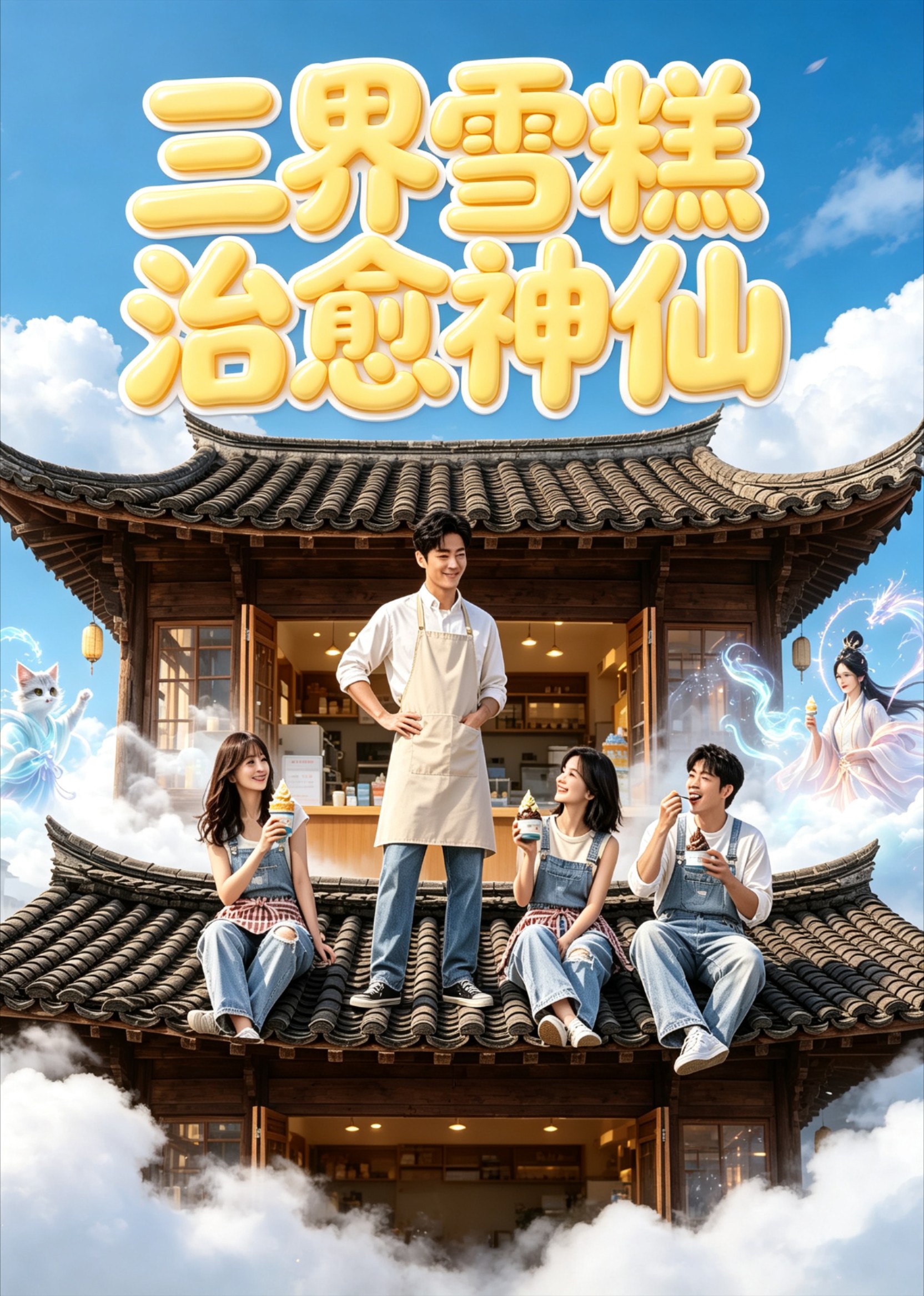 三界雪糕治愈神仙