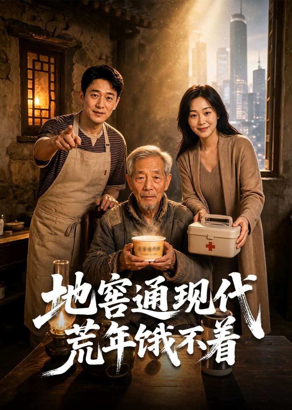 地窖通现代荒年饿不着