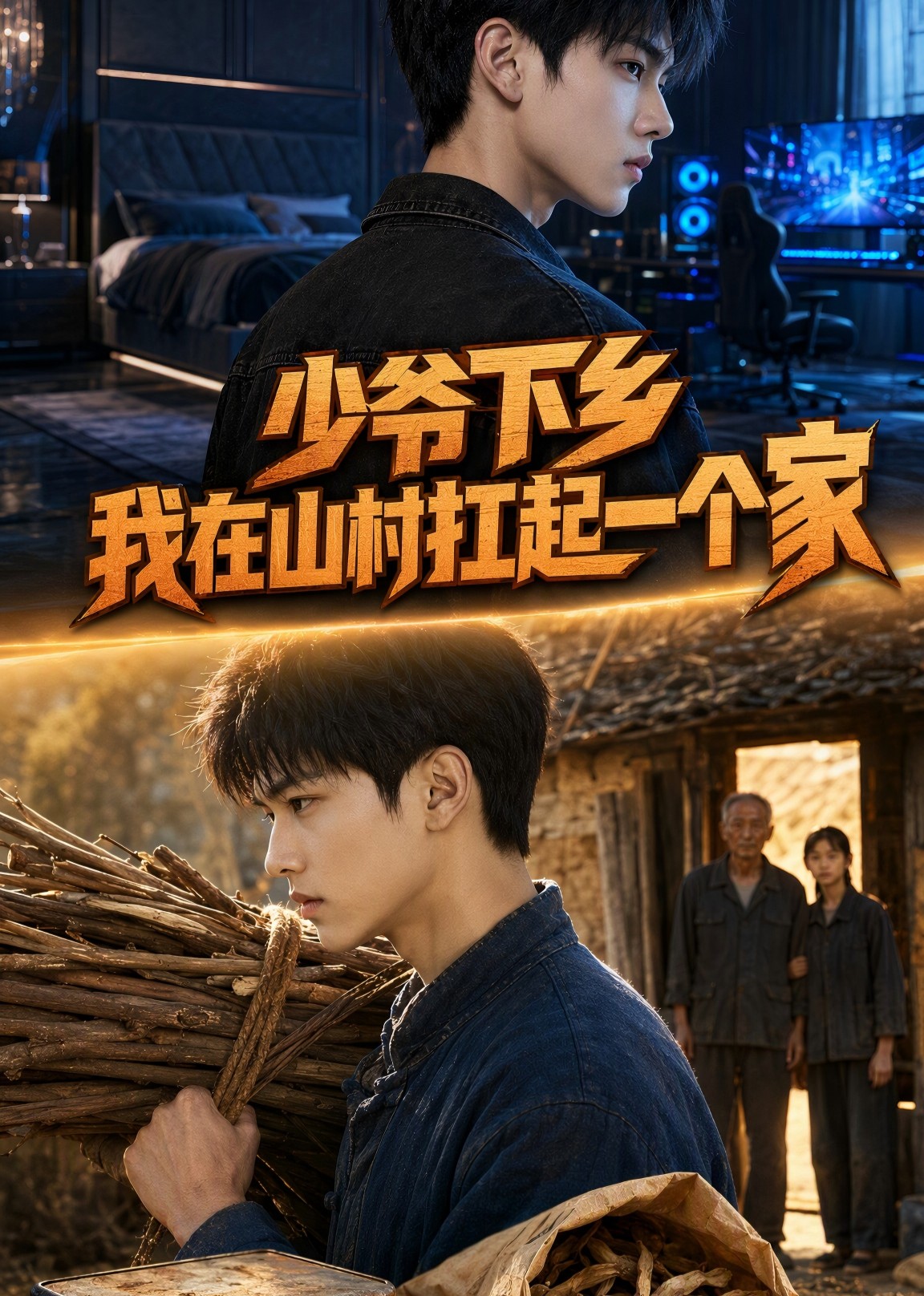 少爷下乡：我在山村扛起一个家封面图