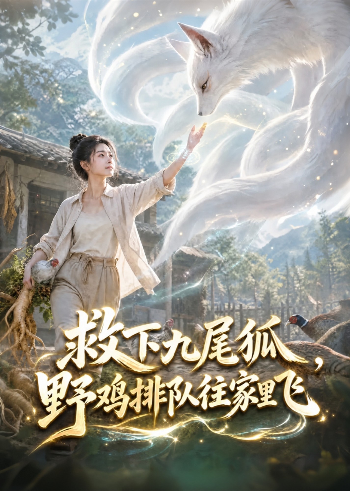 救下九尾狐，野鸡排队往家里飞封面图
