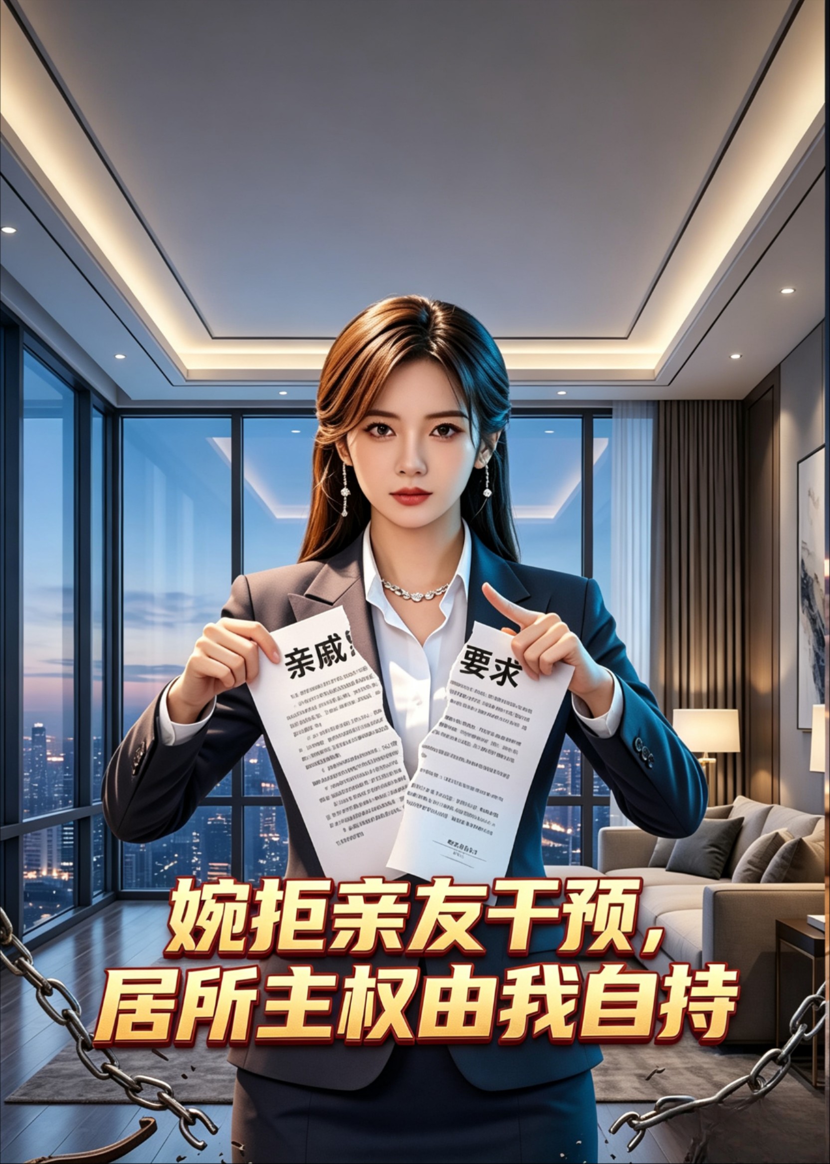 婉拒亲友干预，居所主权由我自持
