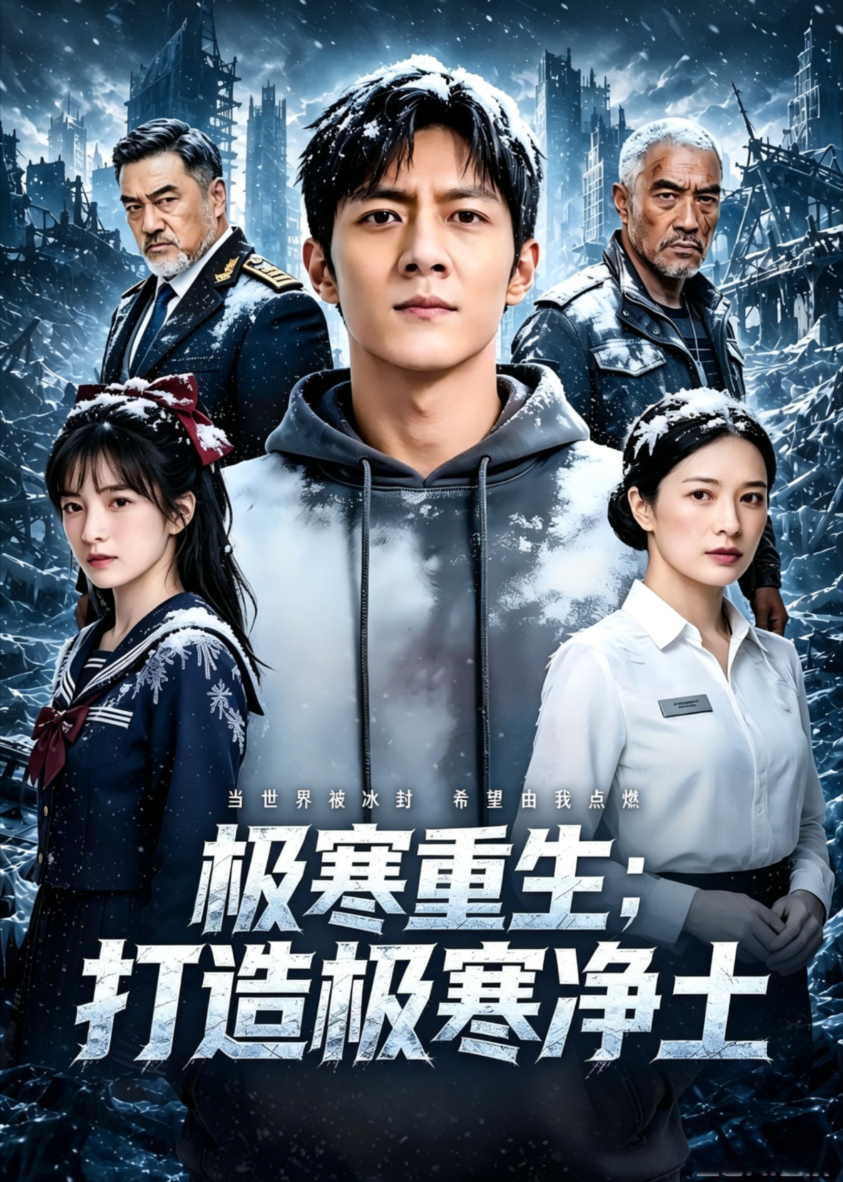 极寒重生：打造极寒净土封面图