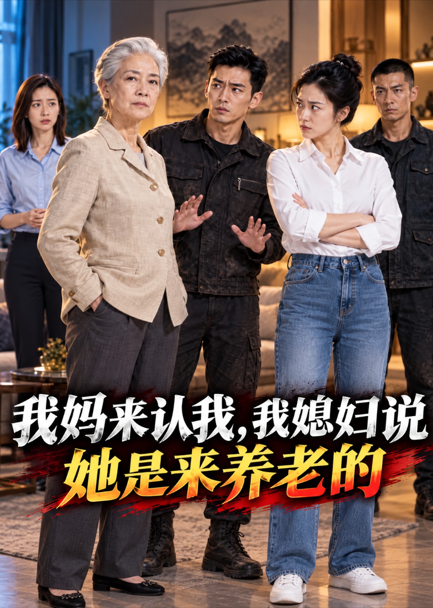 我妈来认我，我媳妇说她是来养老的封面图