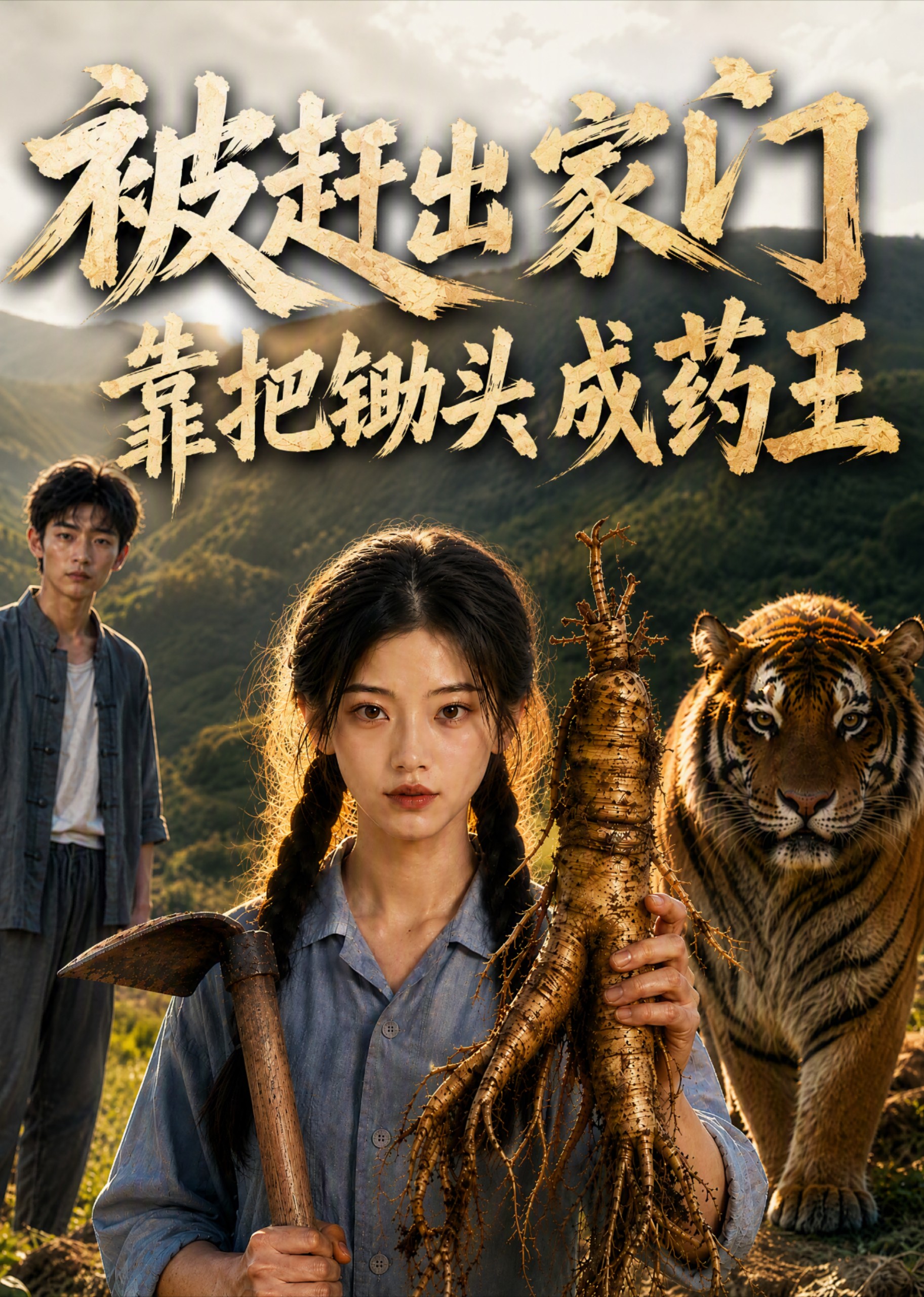被赶出家门？靠把锄头成药王在线观看
