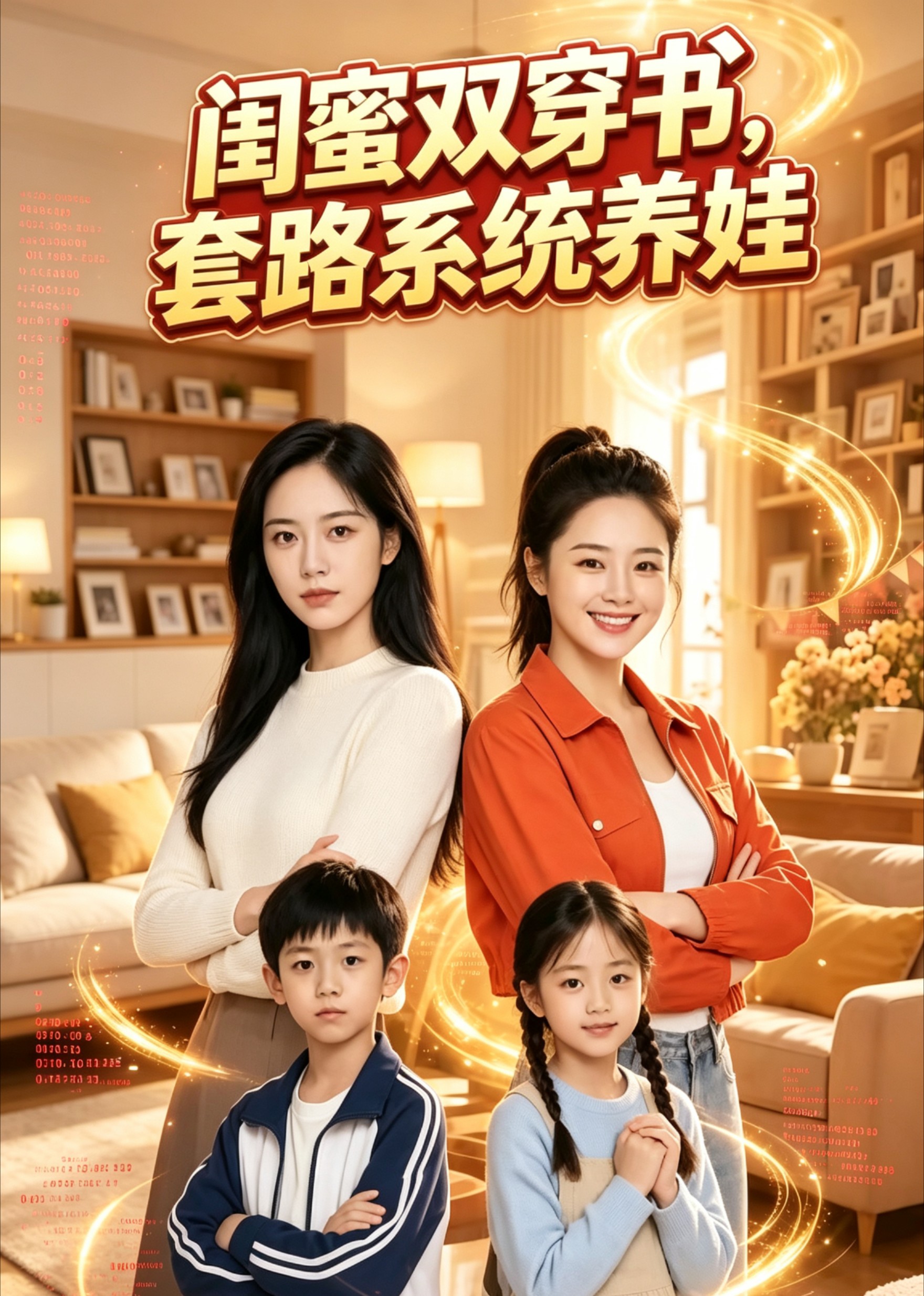闺蜜穿书，套路系统养娃