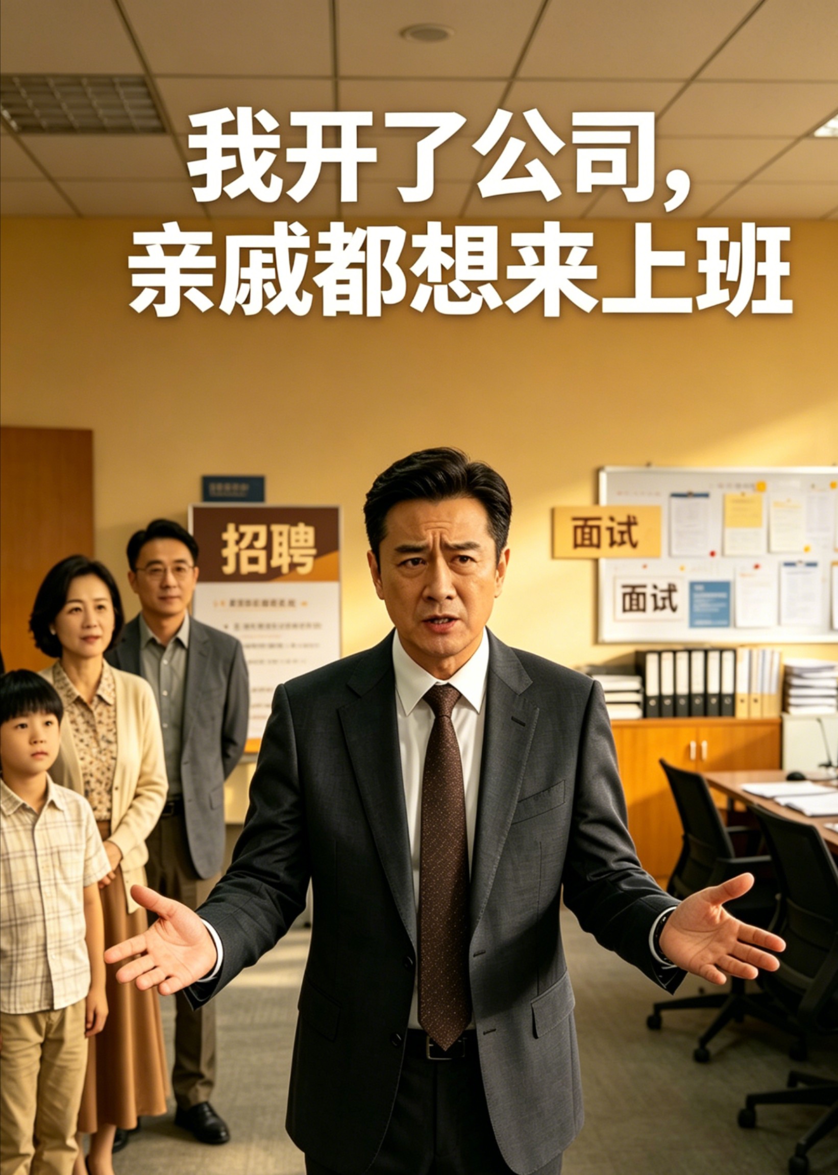 我开了公司，亲戚都想来上班封面图