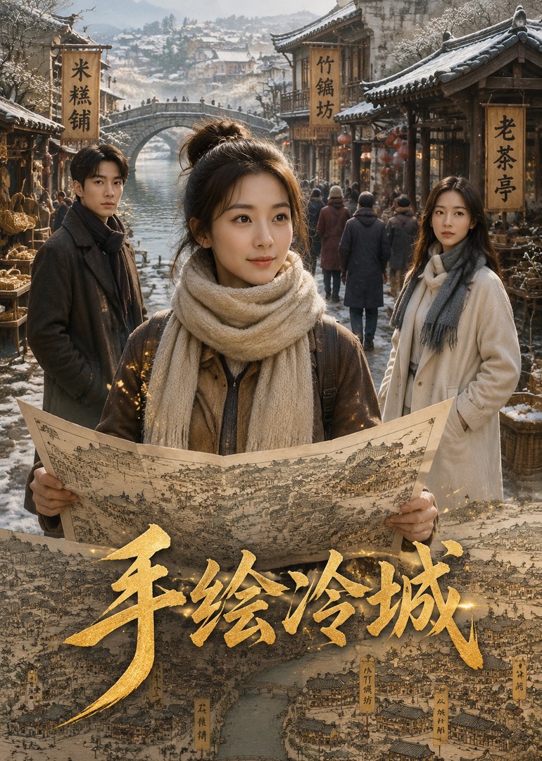 手绘冷城