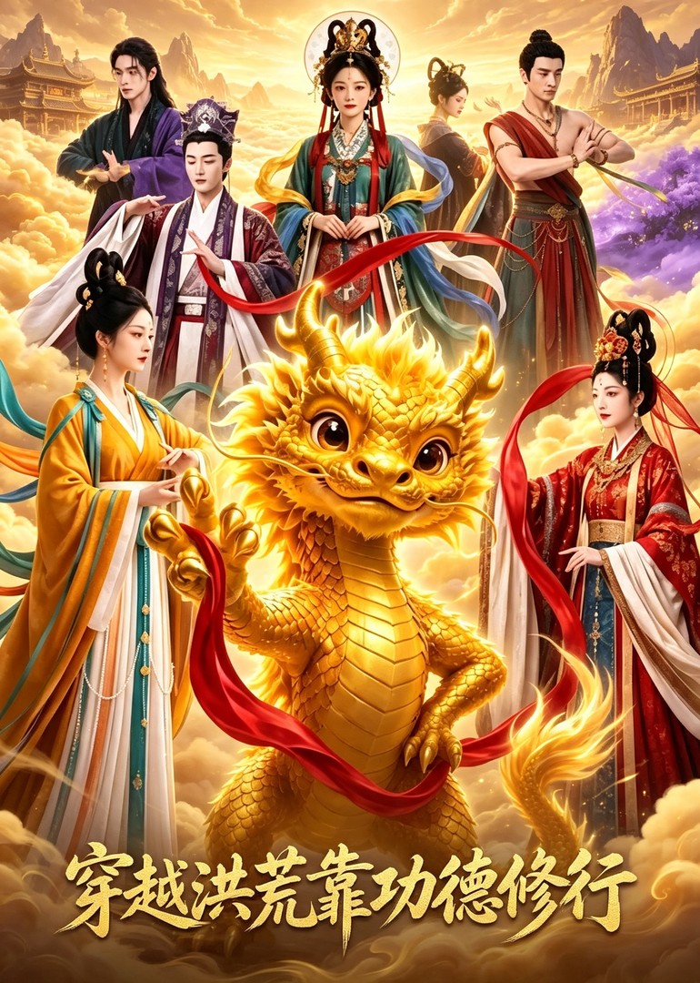 穿越洪荒靠功德修行封面图