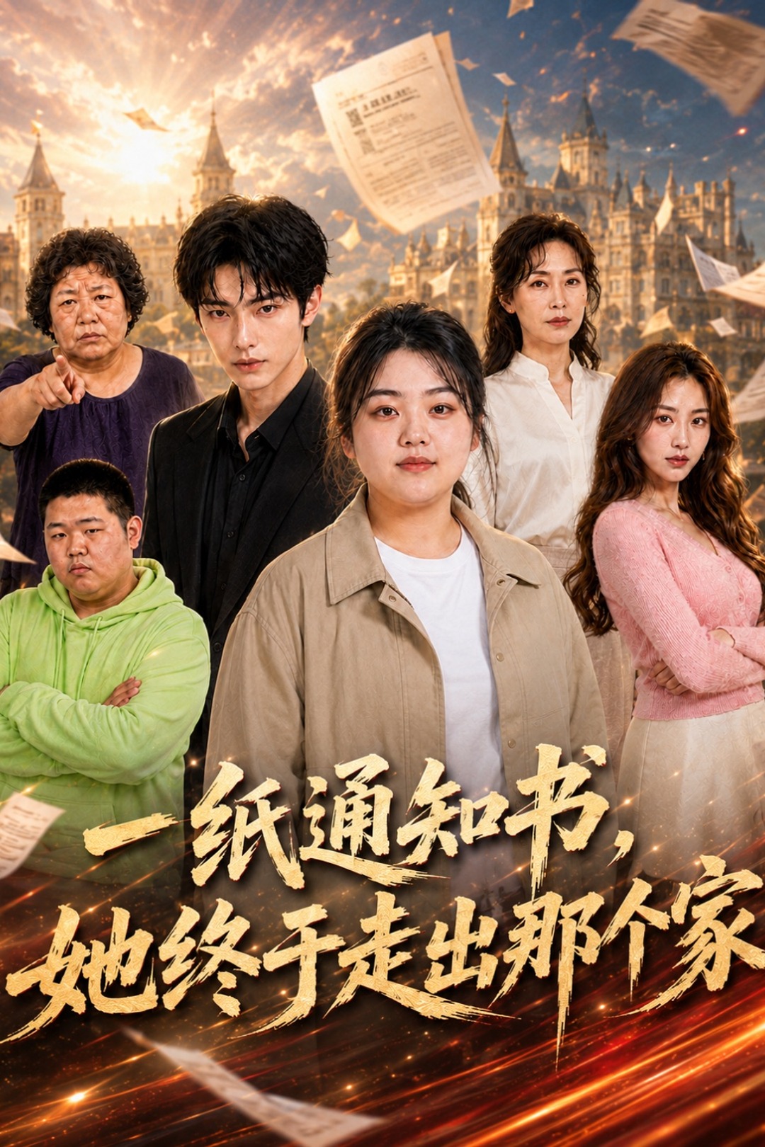 一纸通知书，她终于走出那个家封面图